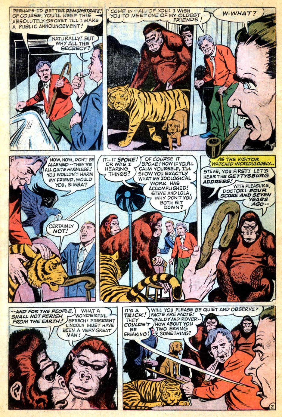 Forbidden Worlds #58 (American Comics Group), page 4. Public domain (US).