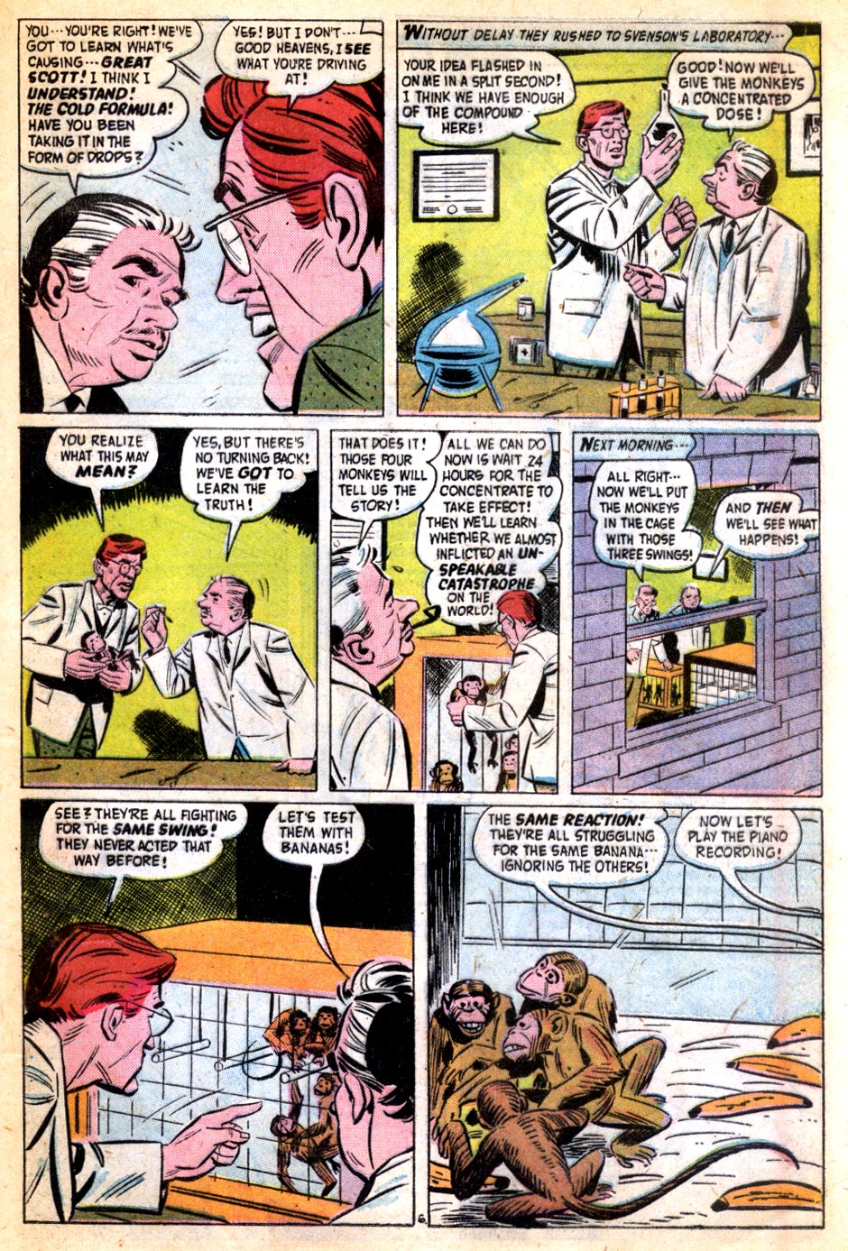 Forbidden Worlds #58 (American Comics Group), page 31. Public domain (US).