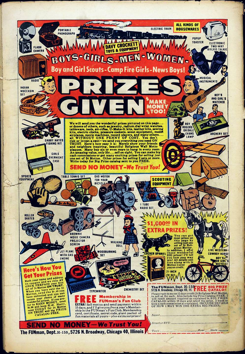Forbidden Worlds #58 (American Comics Group), page 36. Public domain (US).
