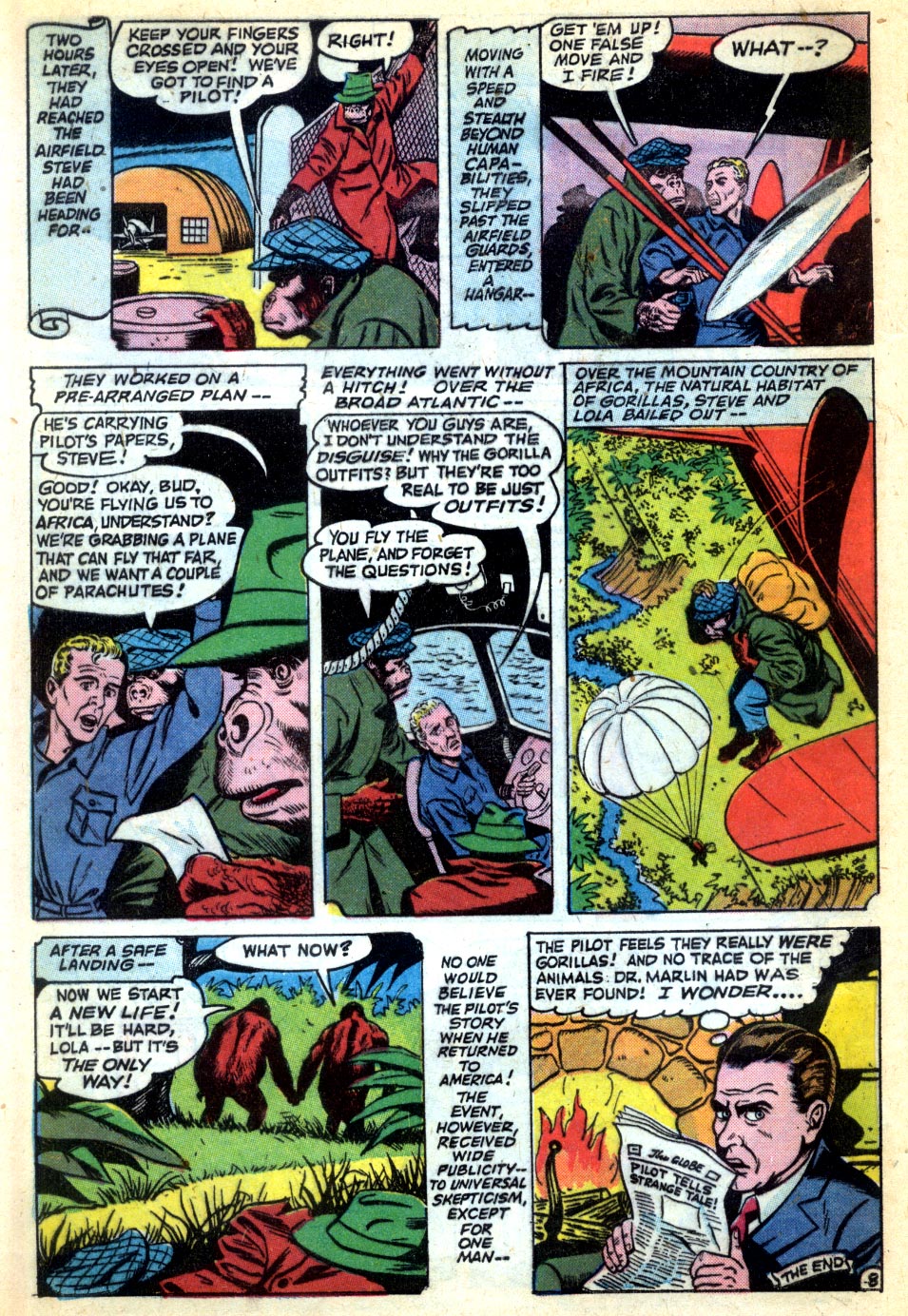 Forbidden Worlds #58 (American Comics Group), page 10. Public domain (US).