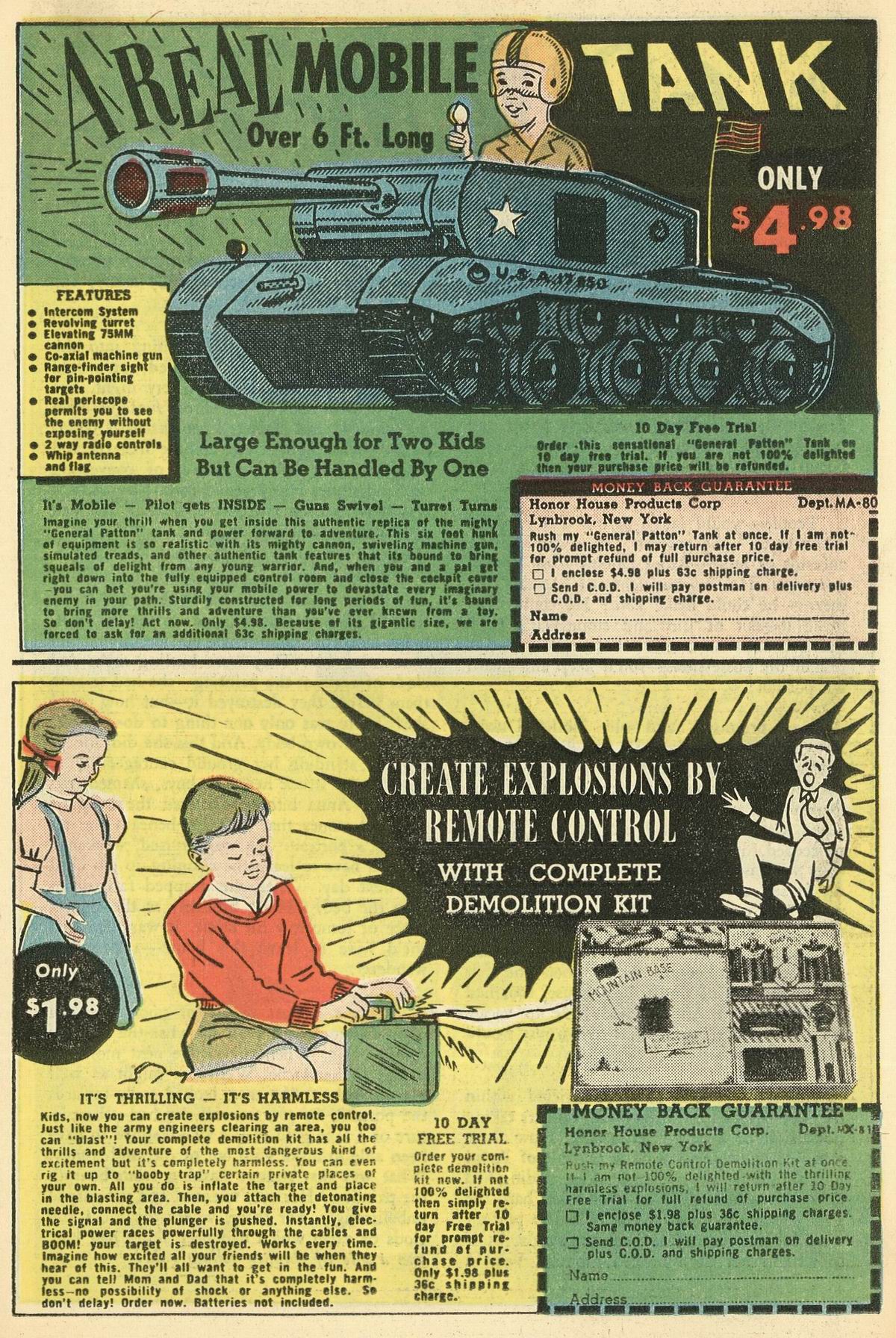 Forbidden Worlds #59 (American Comics Group), page 11. Public domain (US).