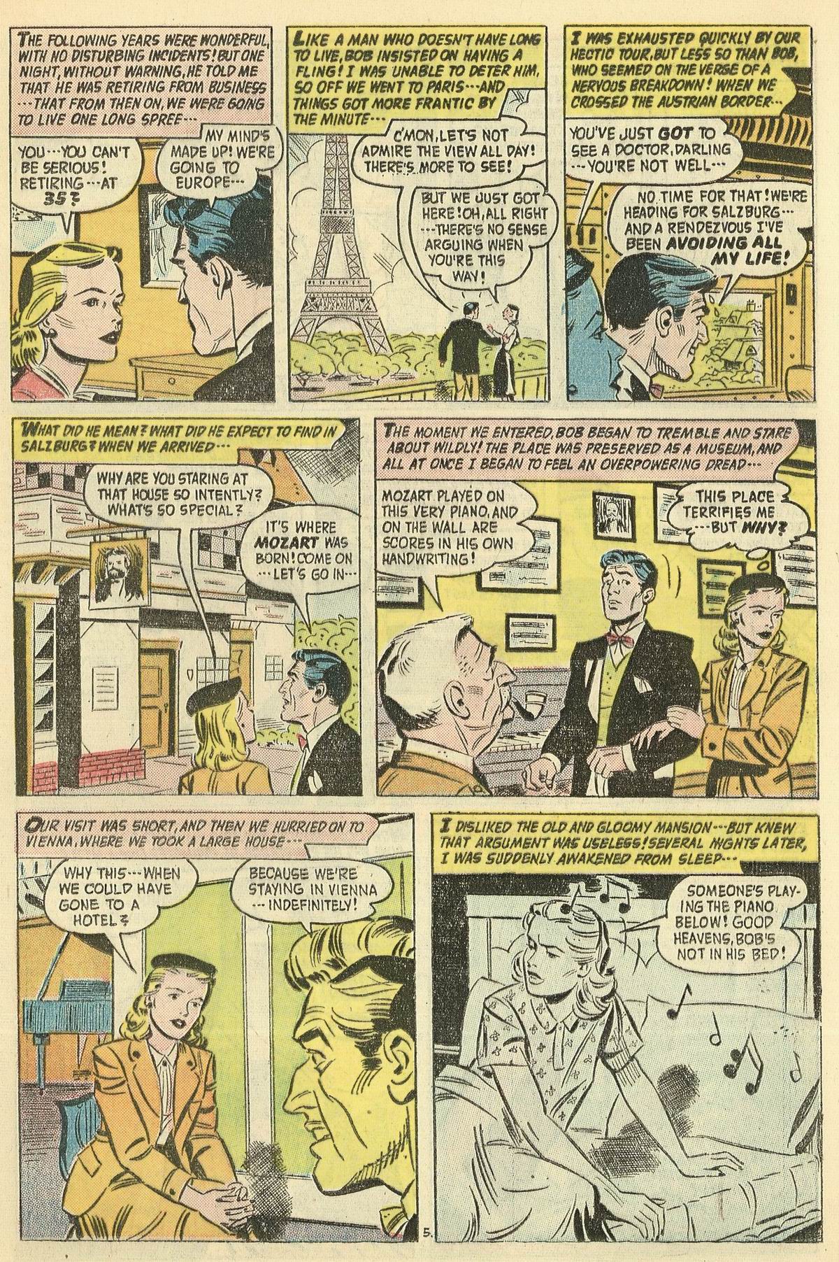 Forbidden Worlds #59 (American Comics Group), page 17. Public domain (US).