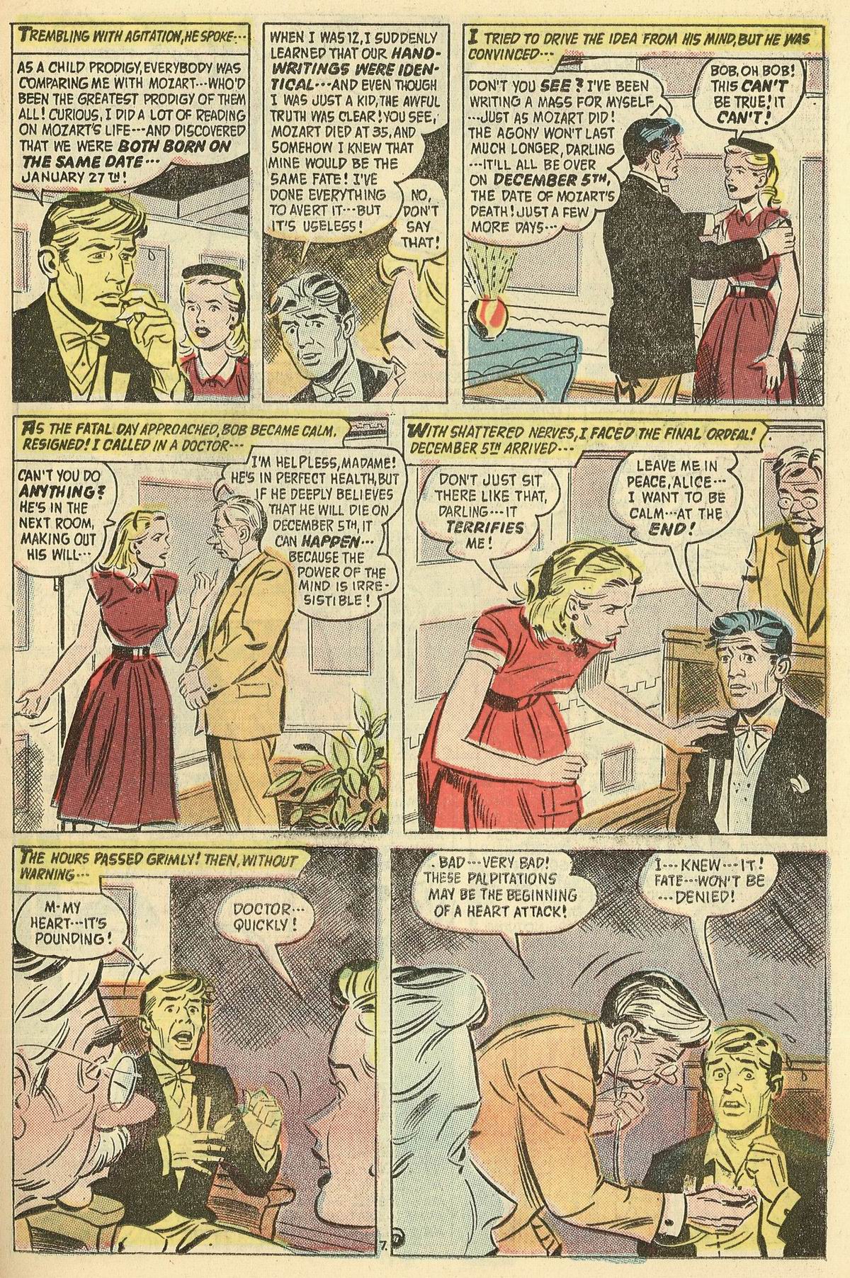 Forbidden Worlds #59 (American Comics Group), page 19. Public domain (US).