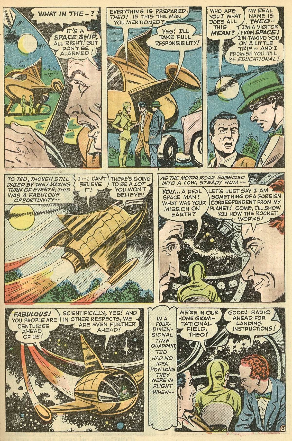 Forbidden Worlds #59 (American Comics Group), page 5. Public domain (US).