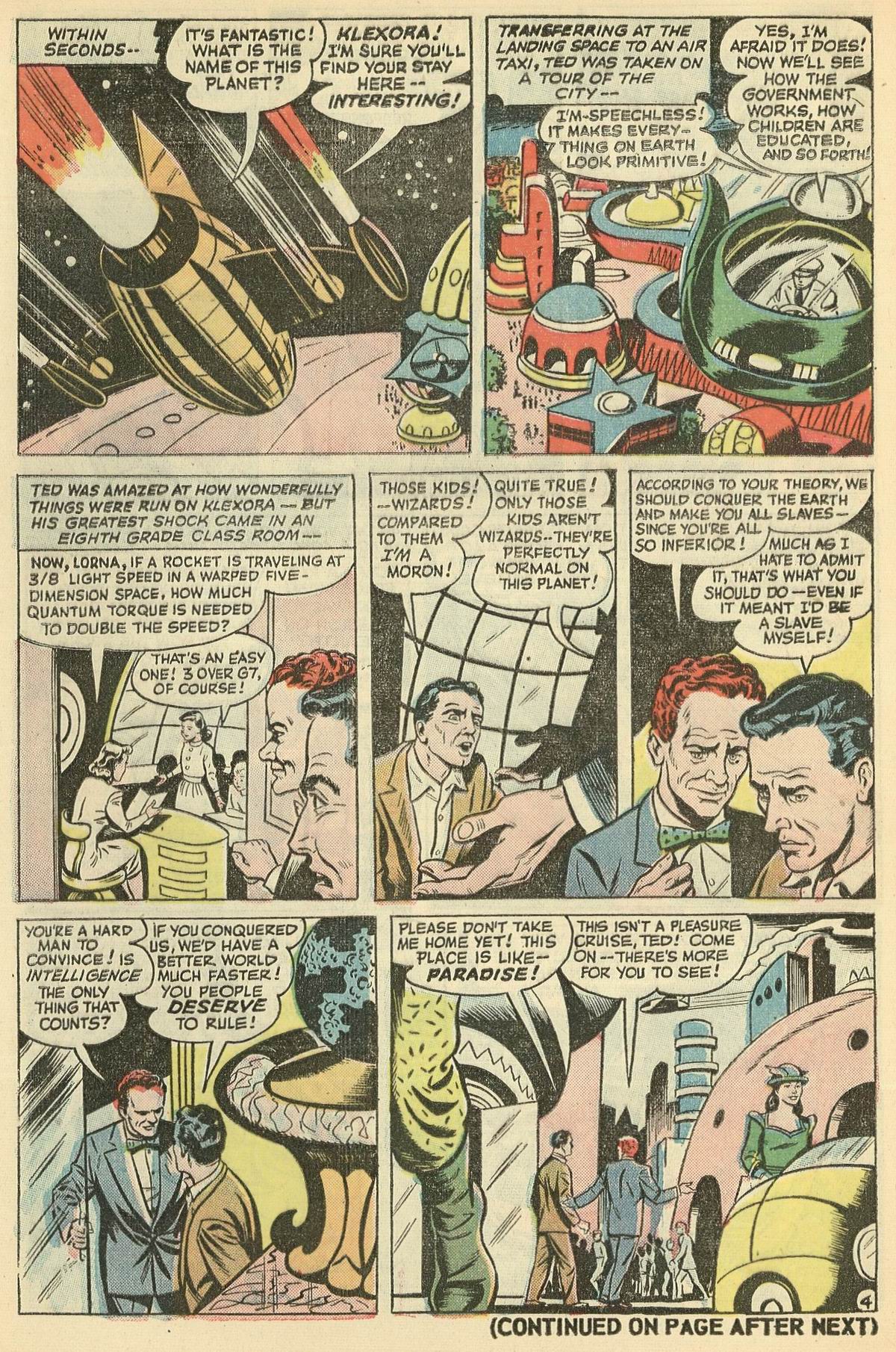 Forbidden Worlds #59 (American Comics Group), page 6. Public domain (US).