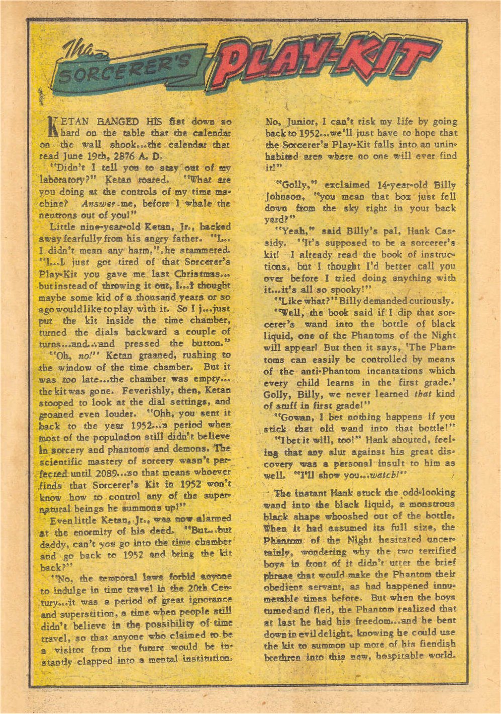 Forbidden Worlds #6 (American Comics Group), page 12. Public domain (US).