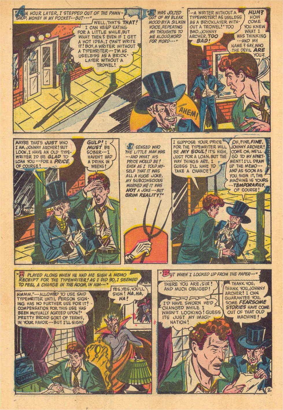 Forbidden Worlds #6 (American Comics Group), page 28. Public domain (US).
