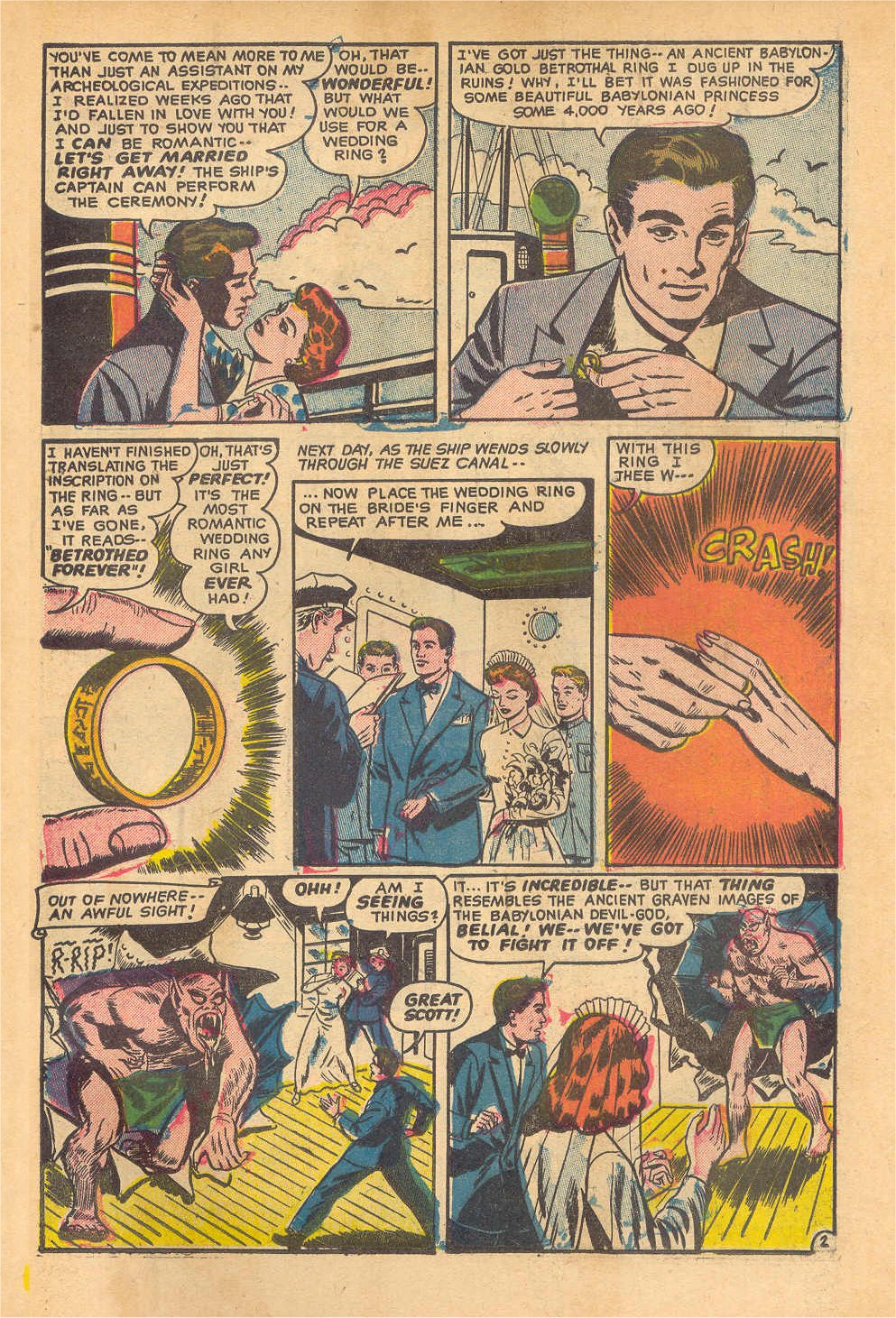 Forbidden Worlds #6 (American Comics Group), page 37. Public domain (US).