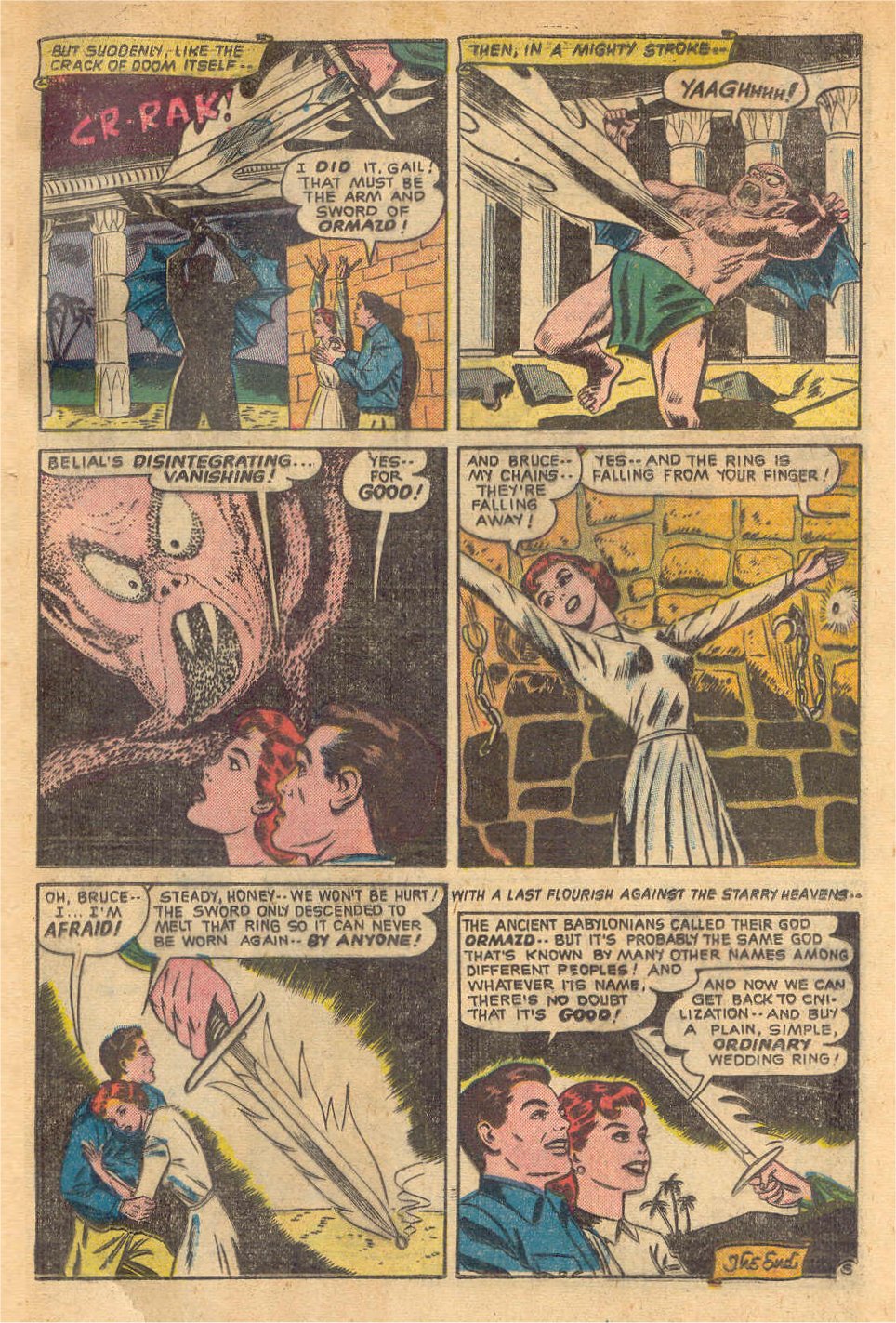 Forbidden Worlds #6 (American Comics Group), page 41. Public domain (US).