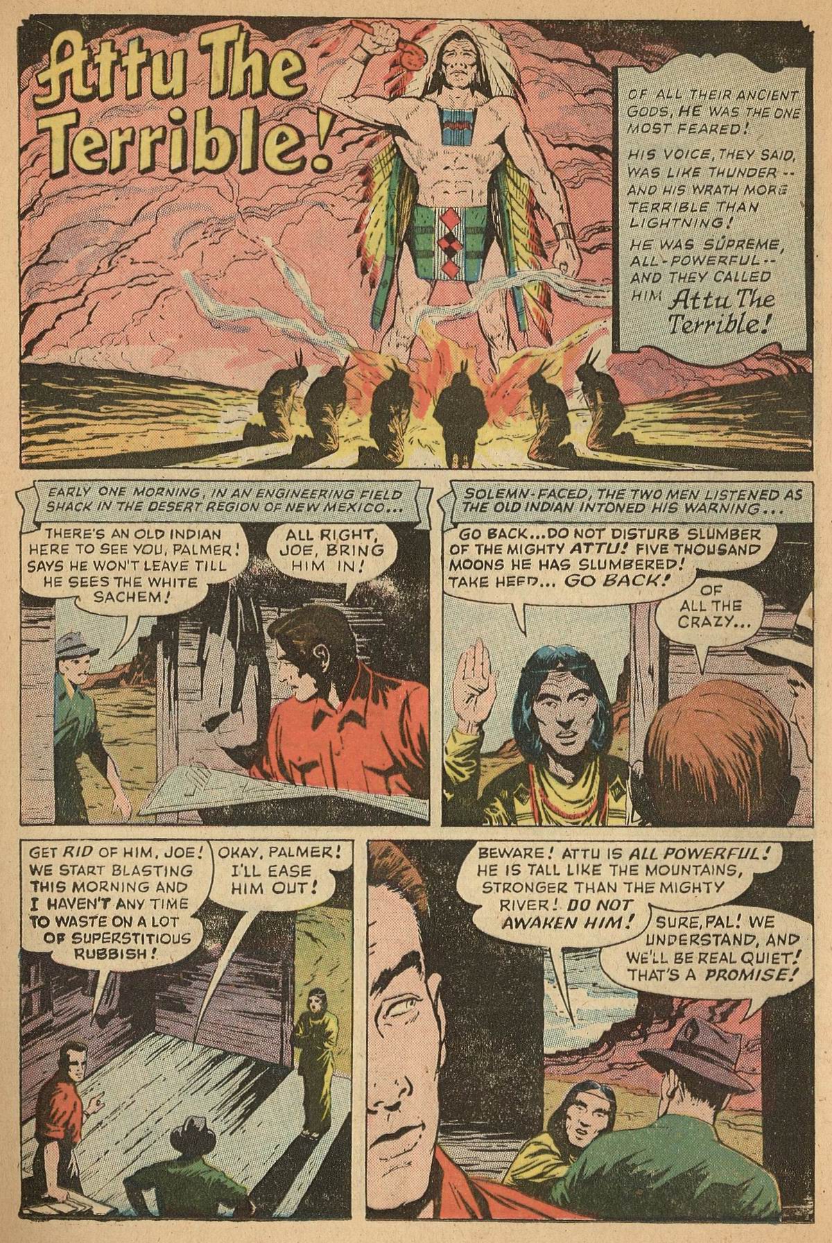 Forbidden Worlds #61 (American Comics Group), page 17. Public domain (US).