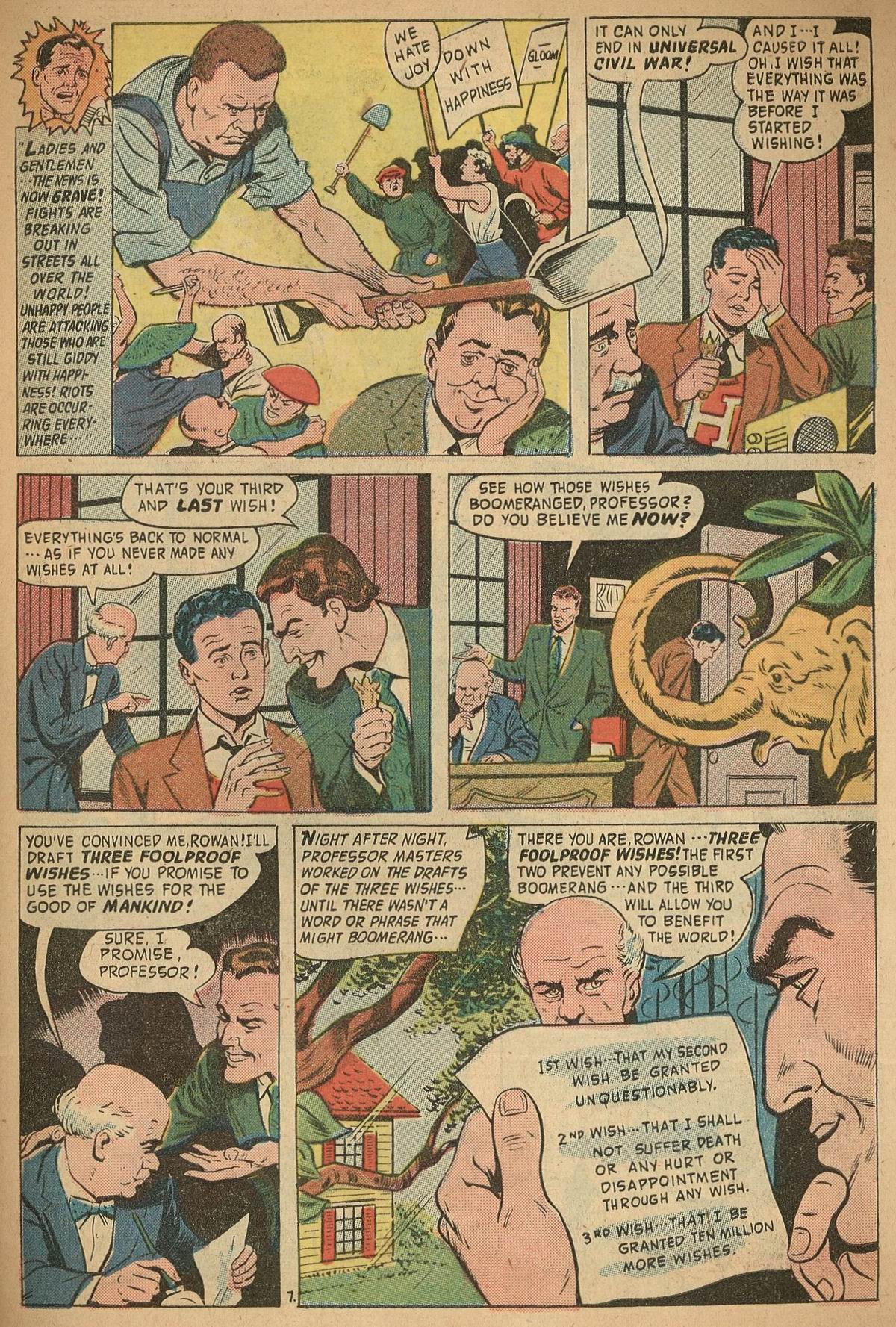 Forbidden Worlds #61 (American Comics Group), page 27. Public domain (US).