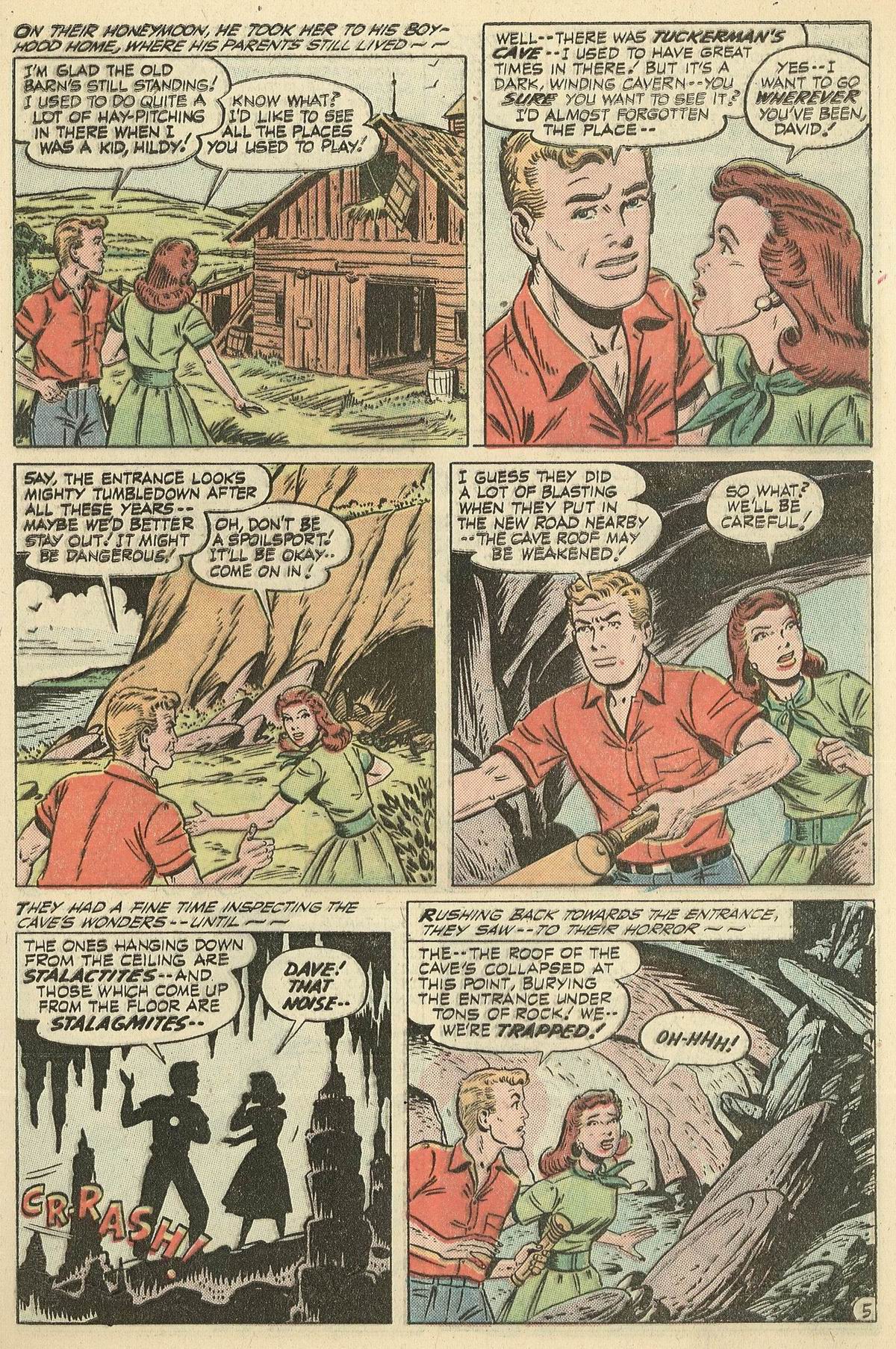 Forbidden Worlds #62 (American Comics Group), page 7. Public domain (US).