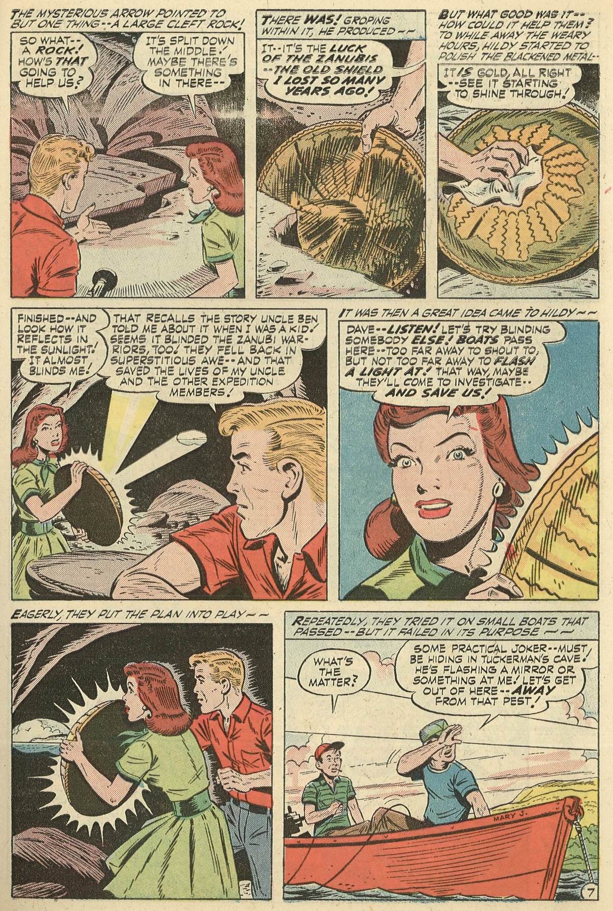 Forbidden Worlds #62 (American Comics Group), page 9. Public domain (US).