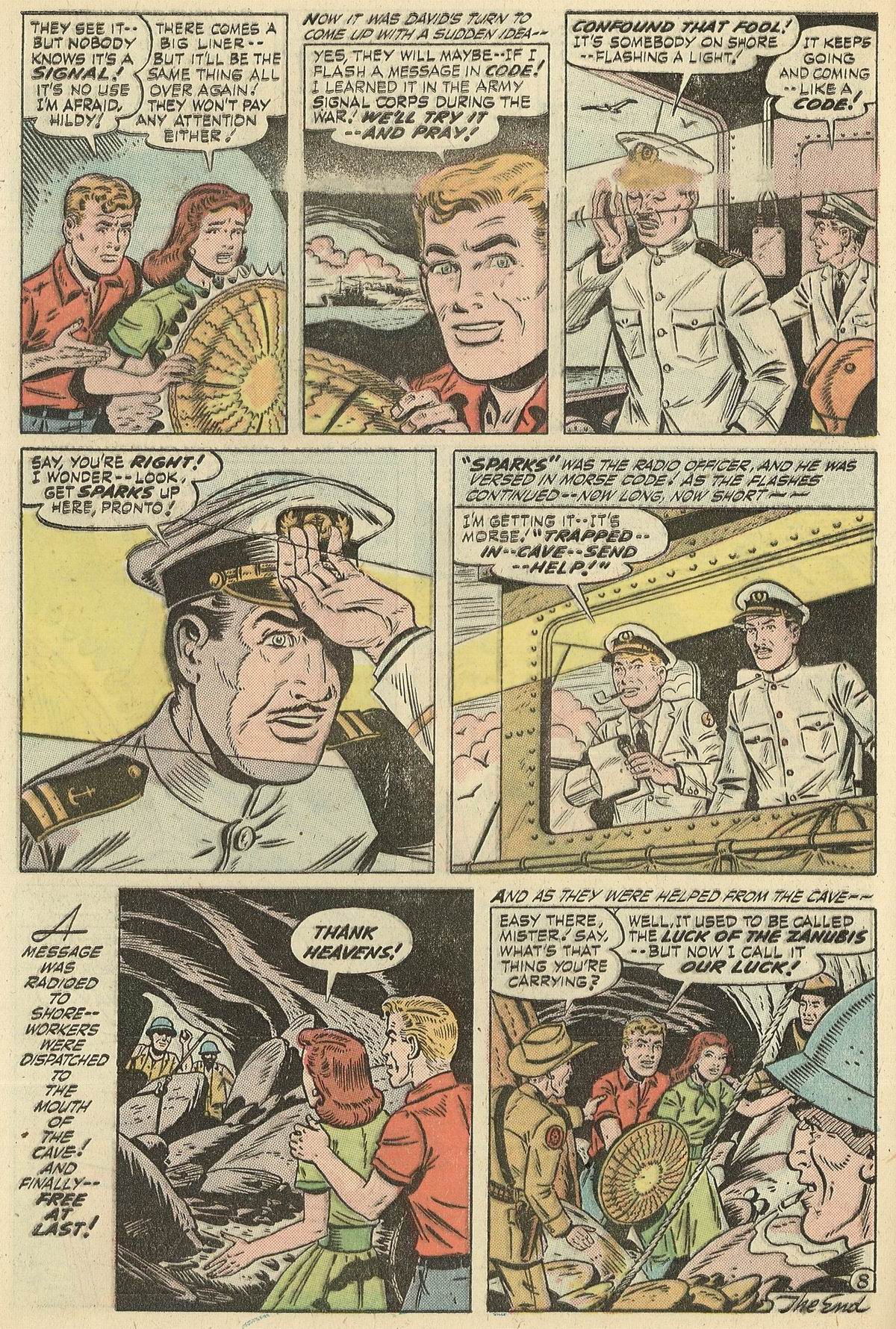 Forbidden Worlds #62 (American Comics Group), page 10. Public domain (US).