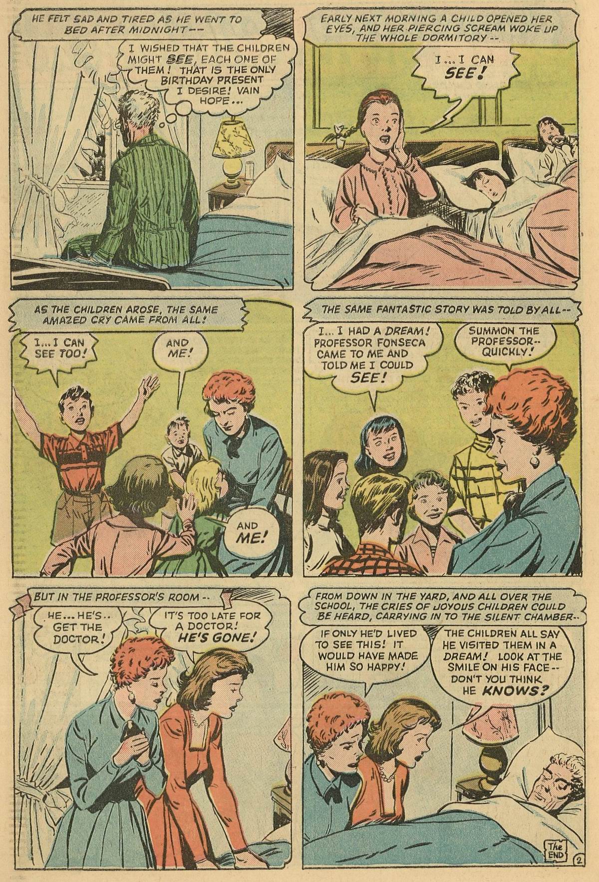 Forbidden Worlds #63 (American Comics Group), page 28. Public domain (US).