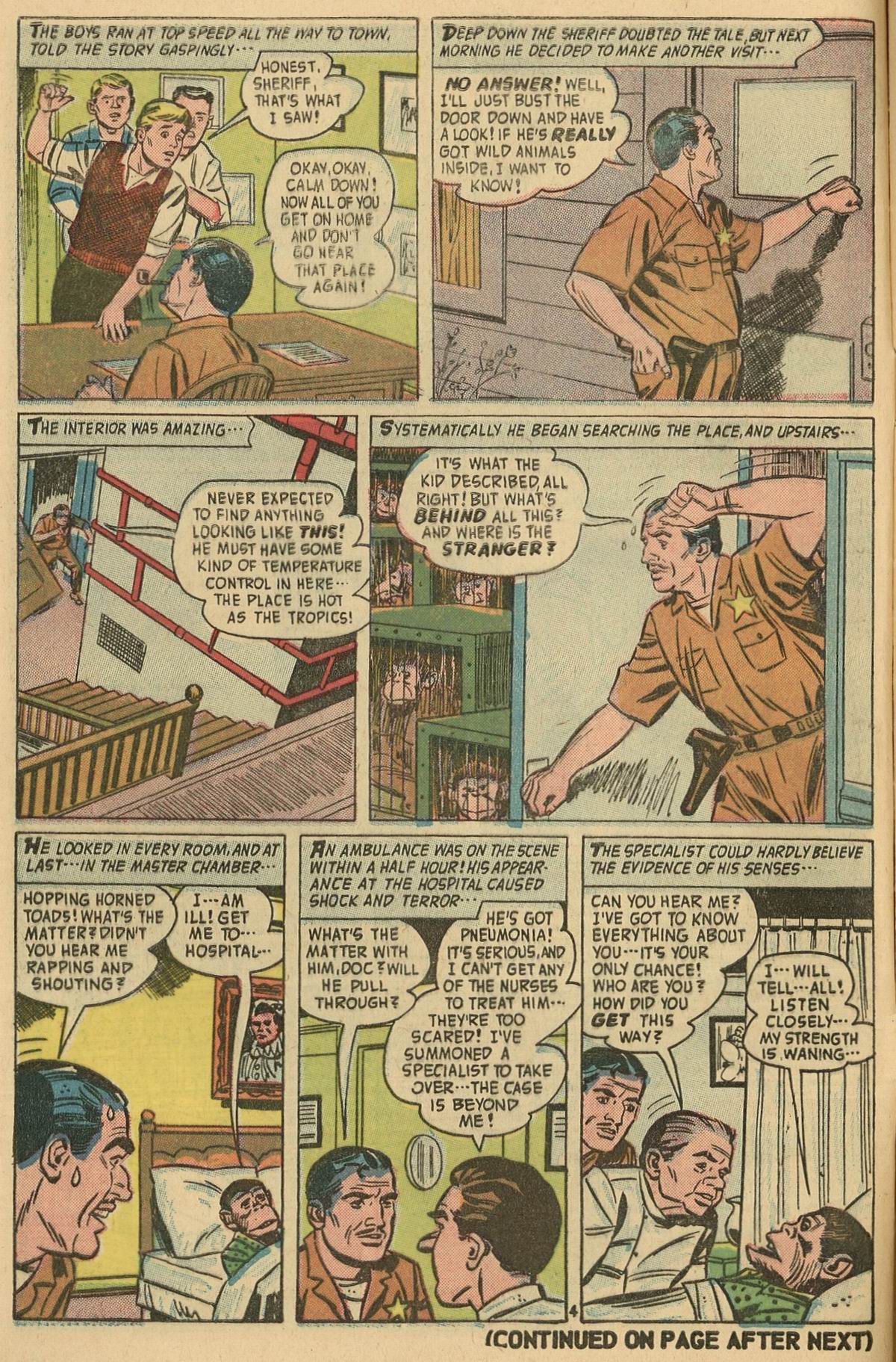 Forbidden Worlds #63 (American Comics Group), page 6. Public domain (US).