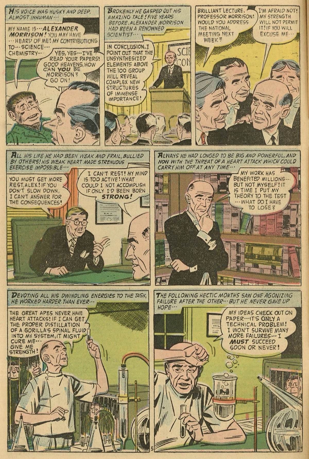 Forbidden Worlds #63 (American Comics Group), page 8. Public domain (US).