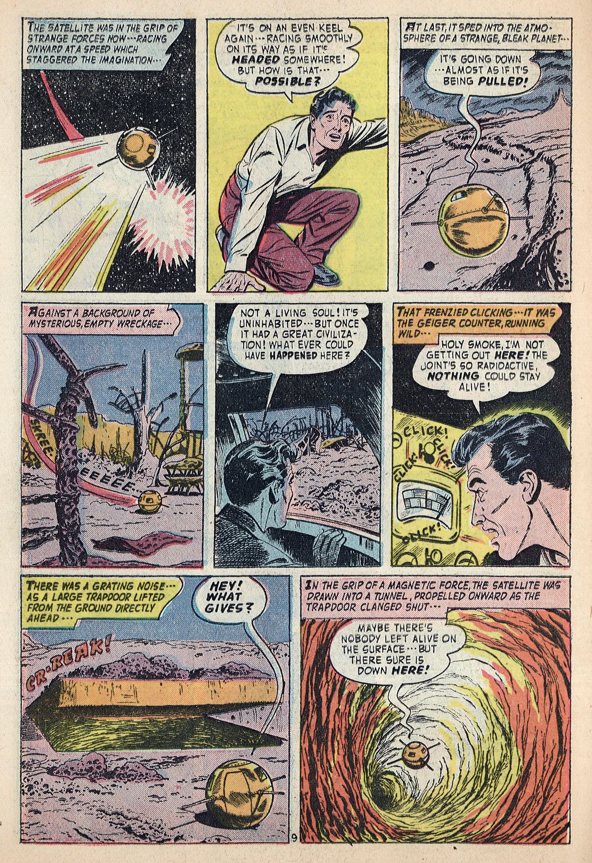 Forbidden Worlds #65 (American Comics Group), page 12. Public domain (US).
