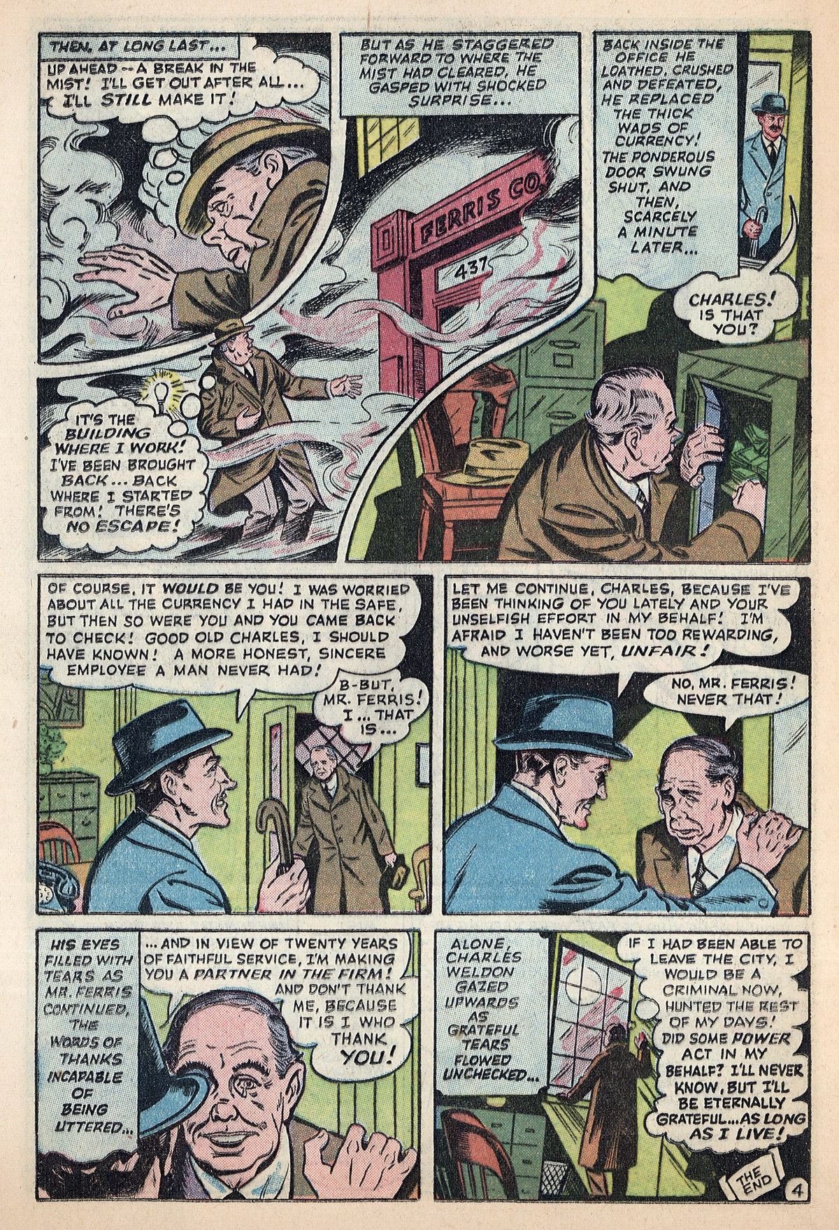 Forbidden Worlds #65 (American Comics Group), page 26. Public domain (US).