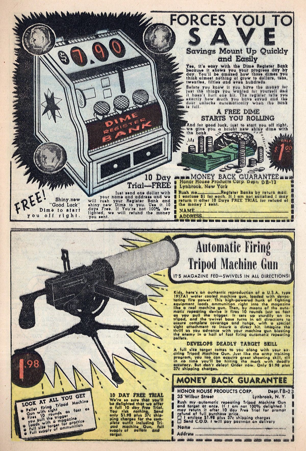 Forbidden Worlds #65 (American Comics Group), page 27. Public domain (US).