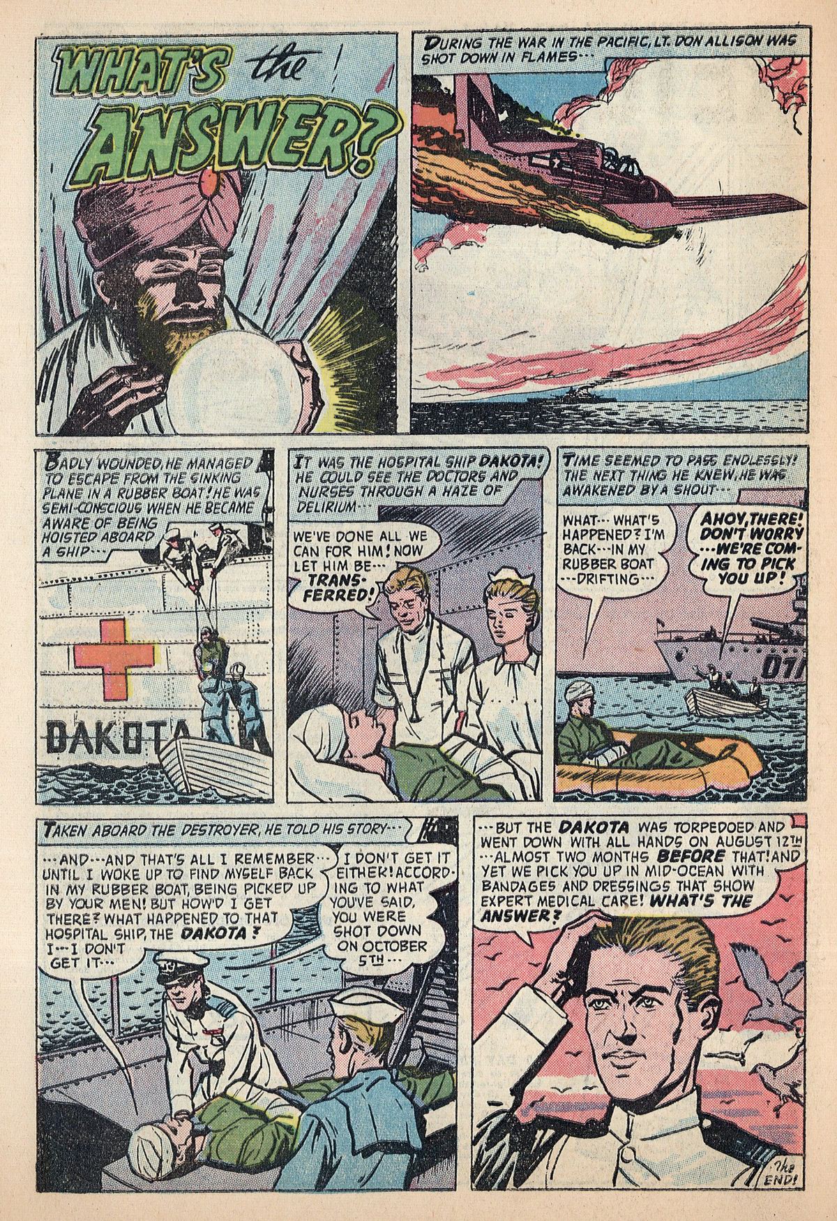 Forbidden Worlds #65 (American Comics Group), page 28. Public domain (US).