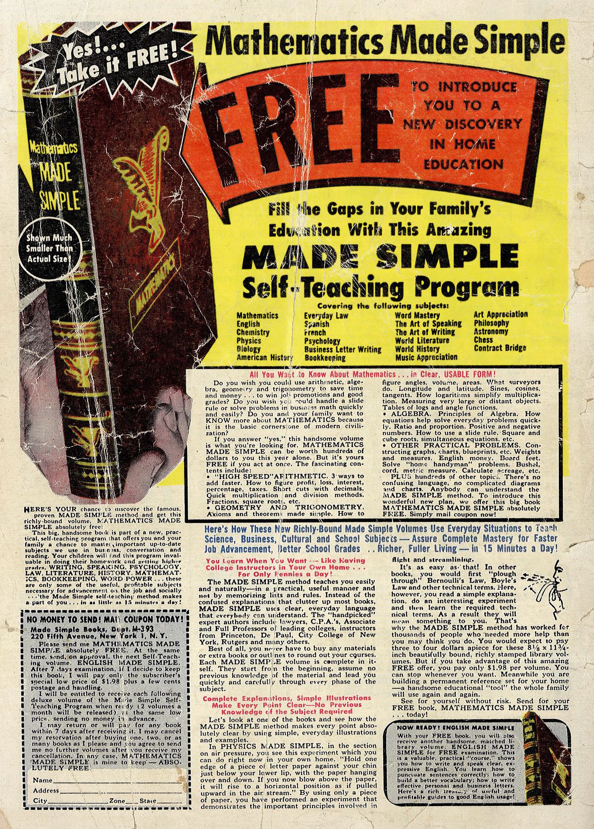Forbidden Worlds #65 (American Comics Group), page 36. Public domain (US).