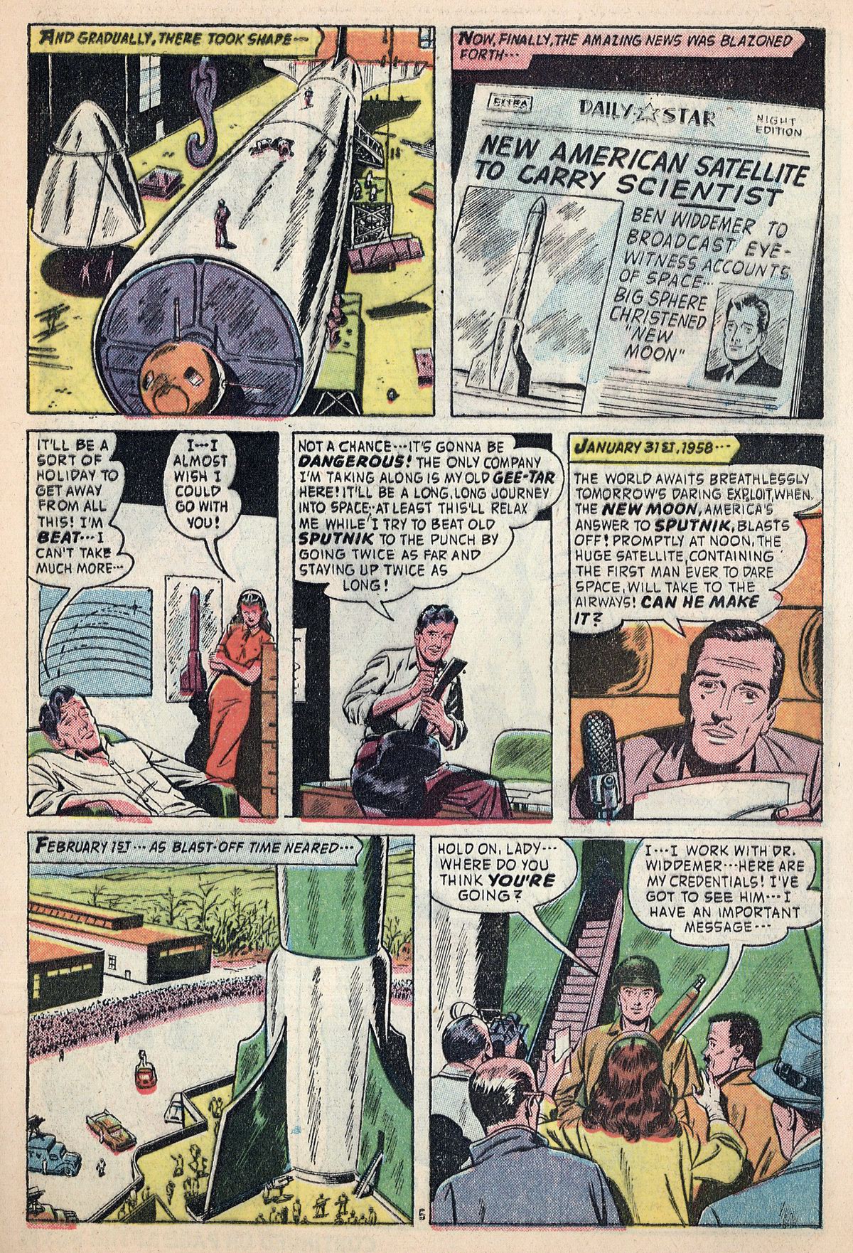 Forbidden Worlds #65 (American Comics Group), page 7. Public domain (US).