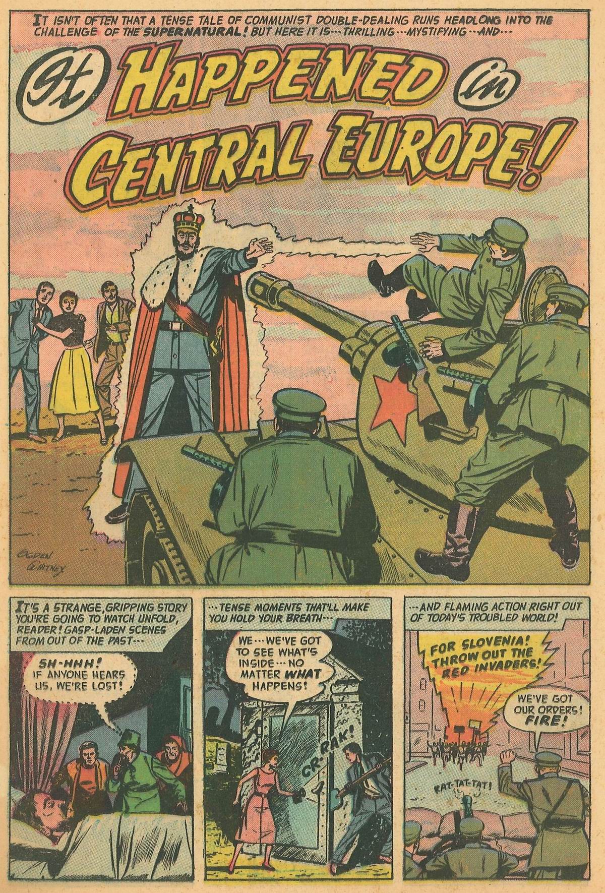 Forbidden Worlds #66 (American Comics Group), page 13. Public domain (US).