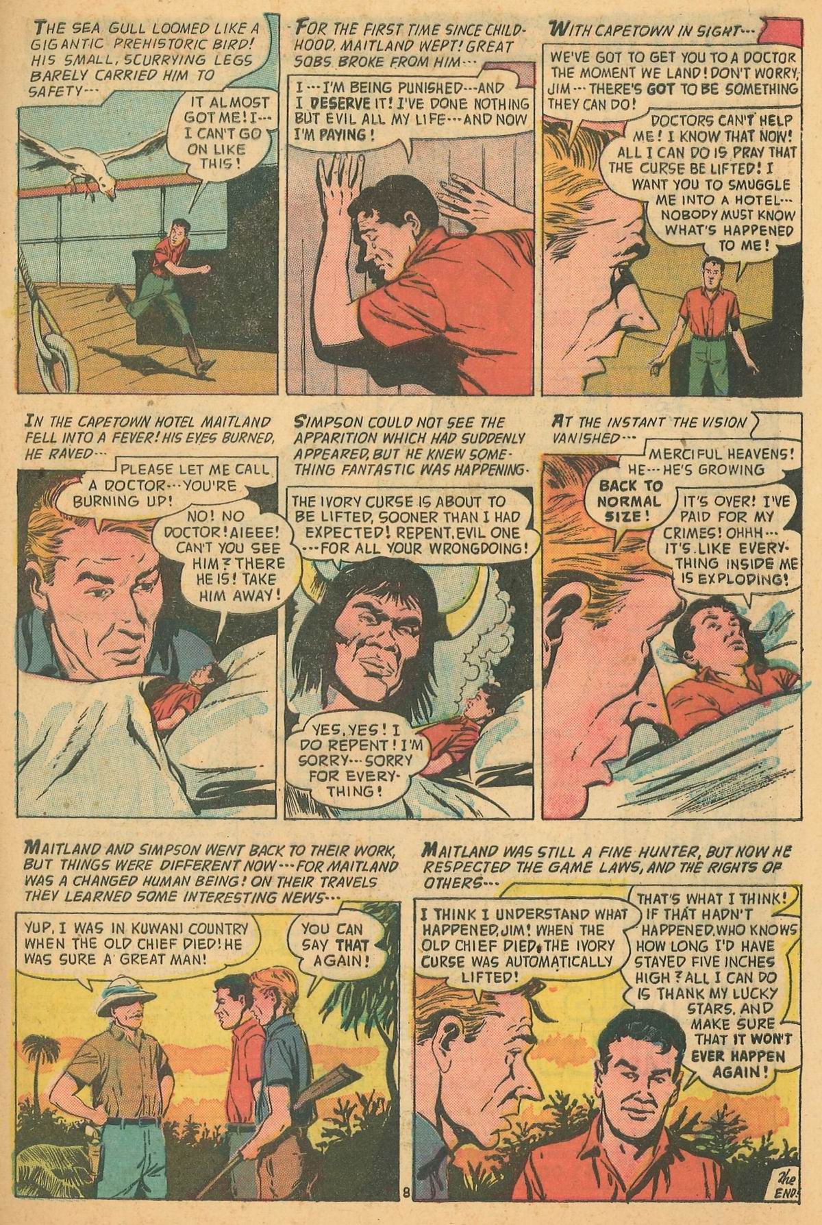 Forbidden Worlds #66 (American Comics Group), page 33. Public domain (US).
