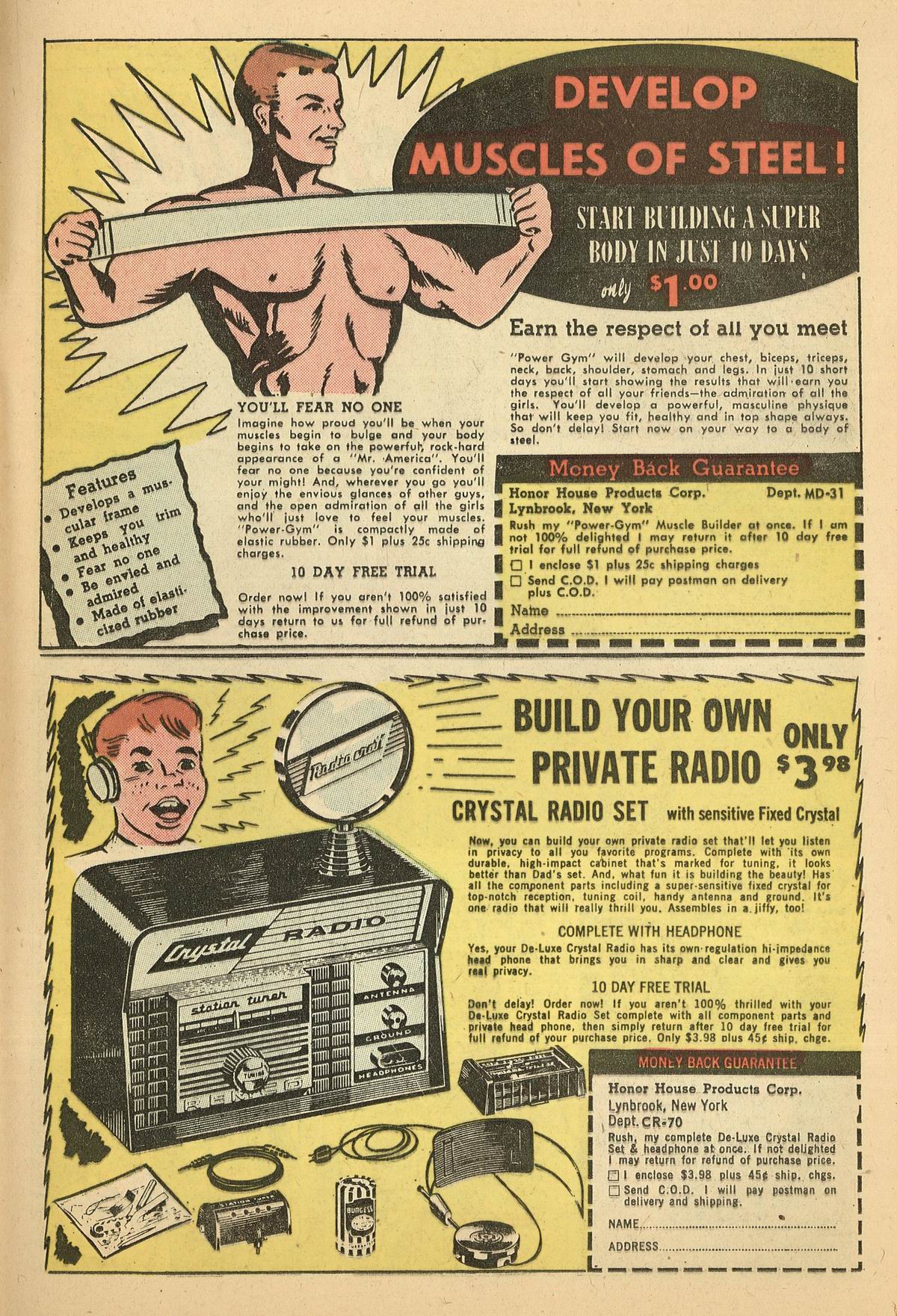 Forbidden Worlds #67 (American Comics Group), page 23. Public domain (US).