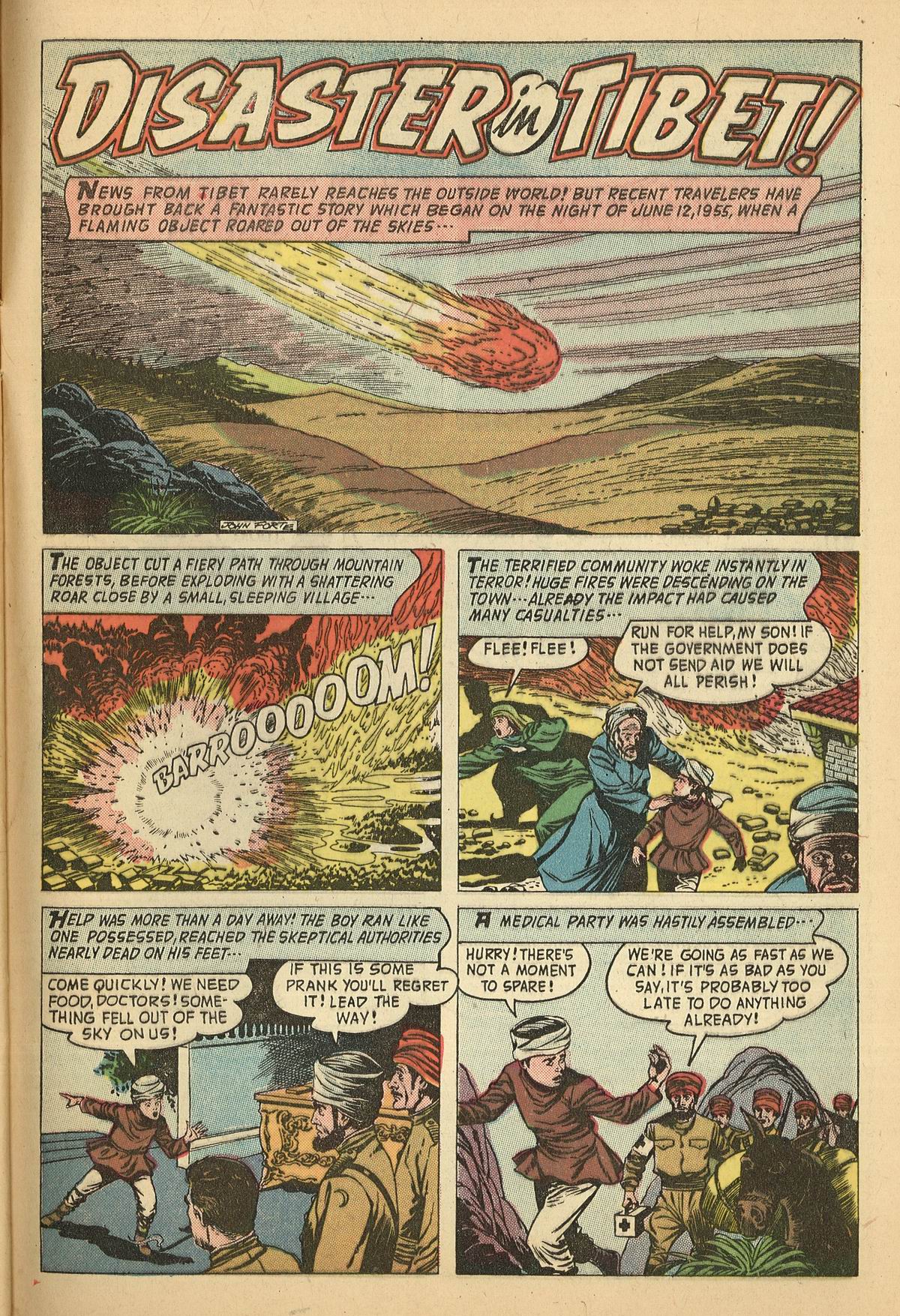 Forbidden Worlds #67 (American Comics Group), page 31. Public domain (US).
