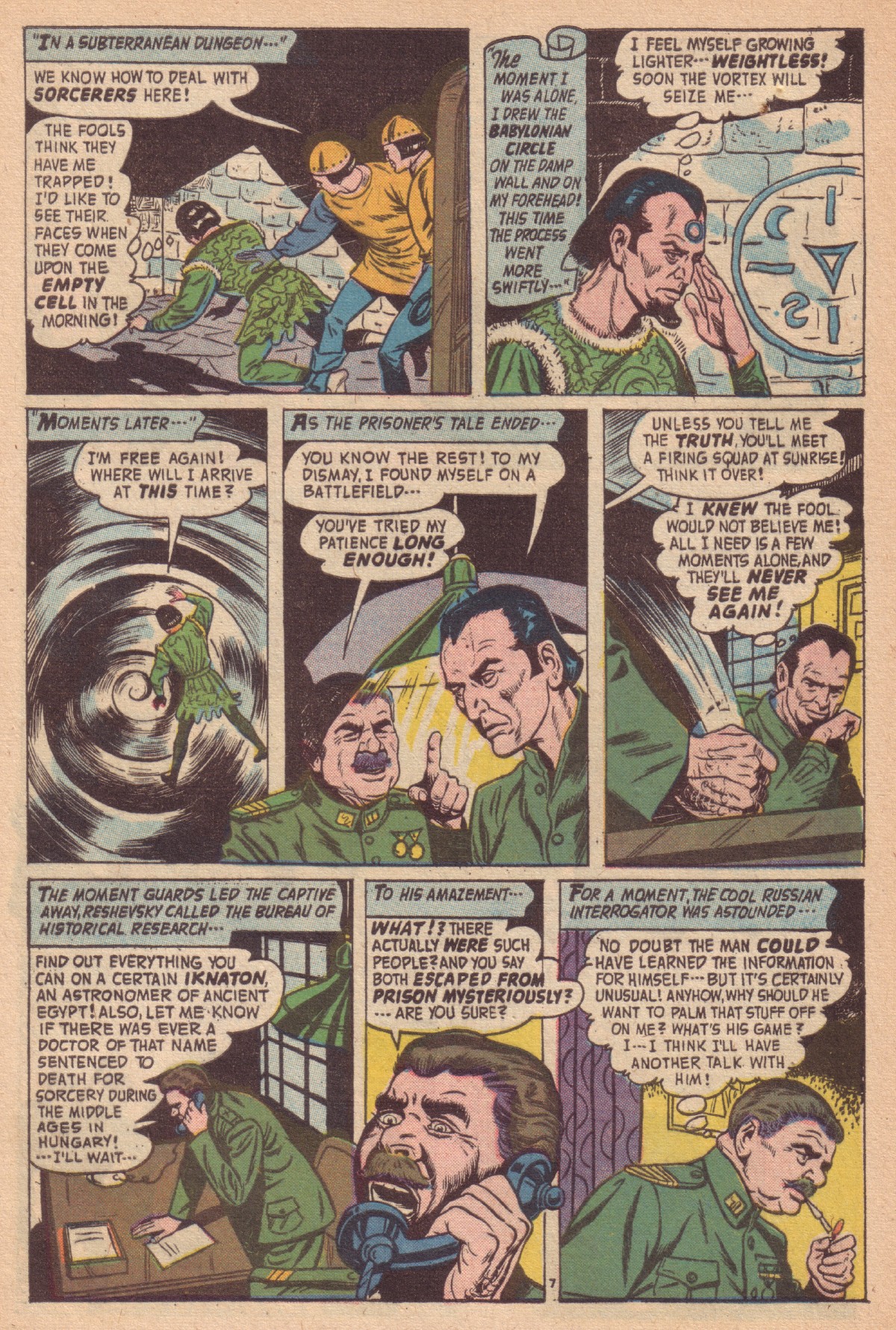 Forbidden Worlds #68 (American Comics Group), page 9. Public domain (US).