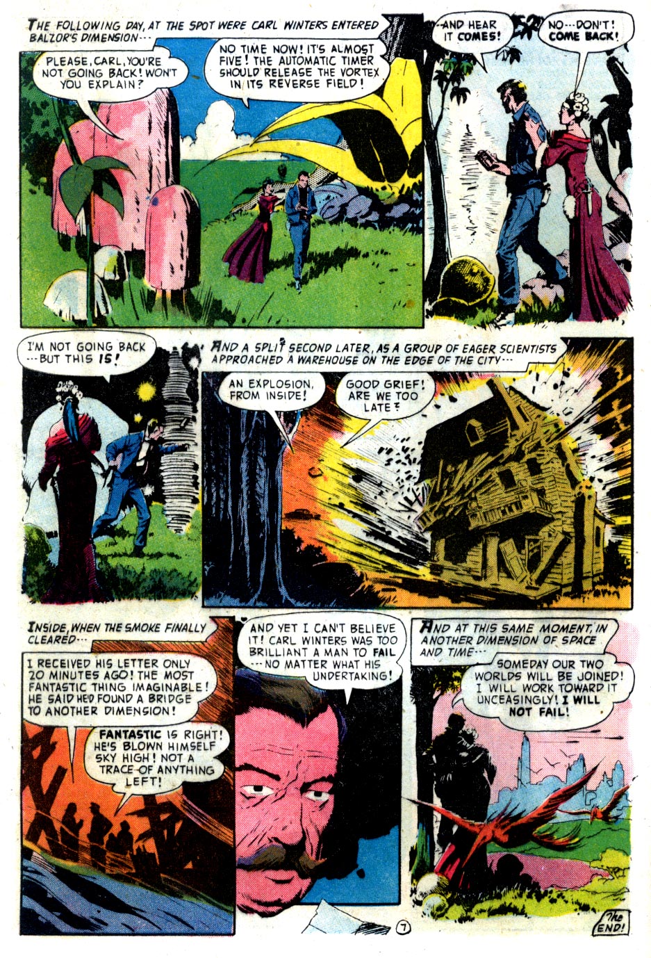 Forbidden Worlds #69 (American Comics Group), page 28. Public domain (US).
