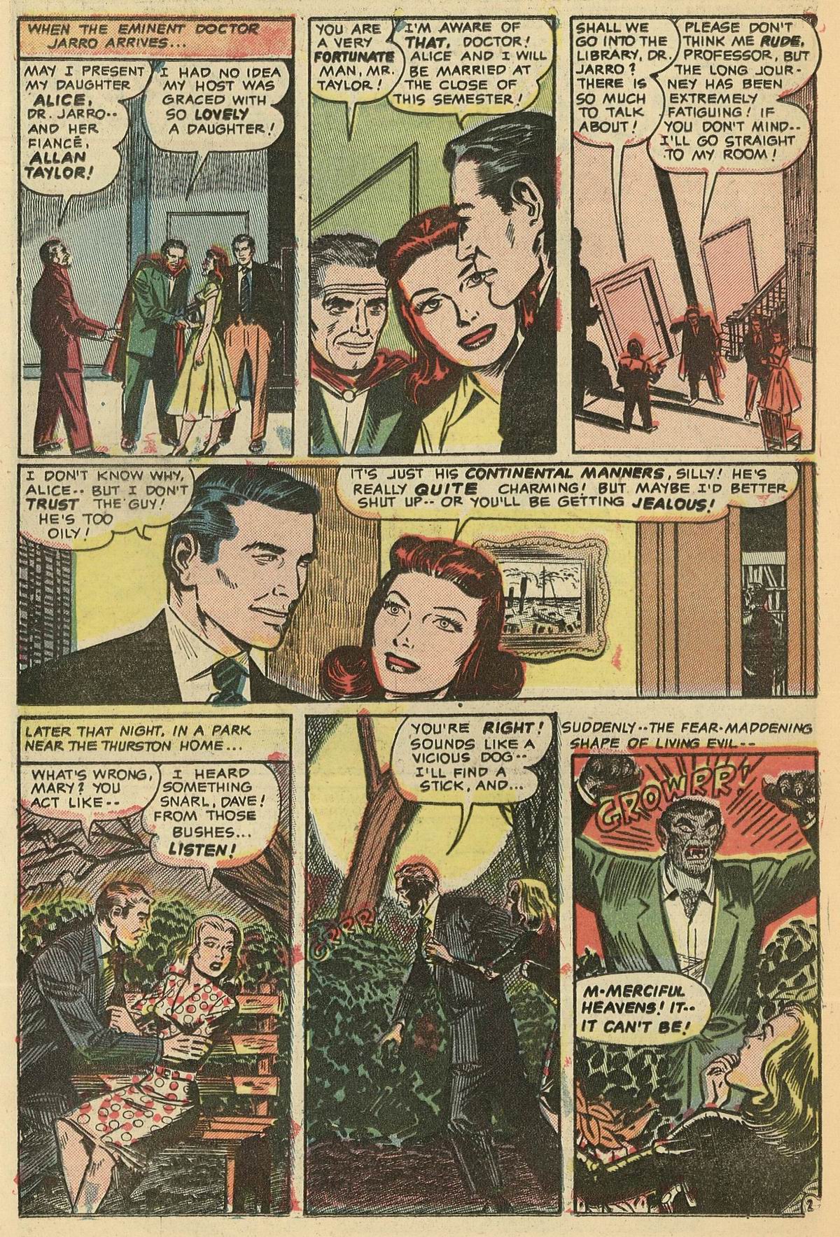 Forbidden Worlds #7 (American Comics Group), page 36. Public domain (US).