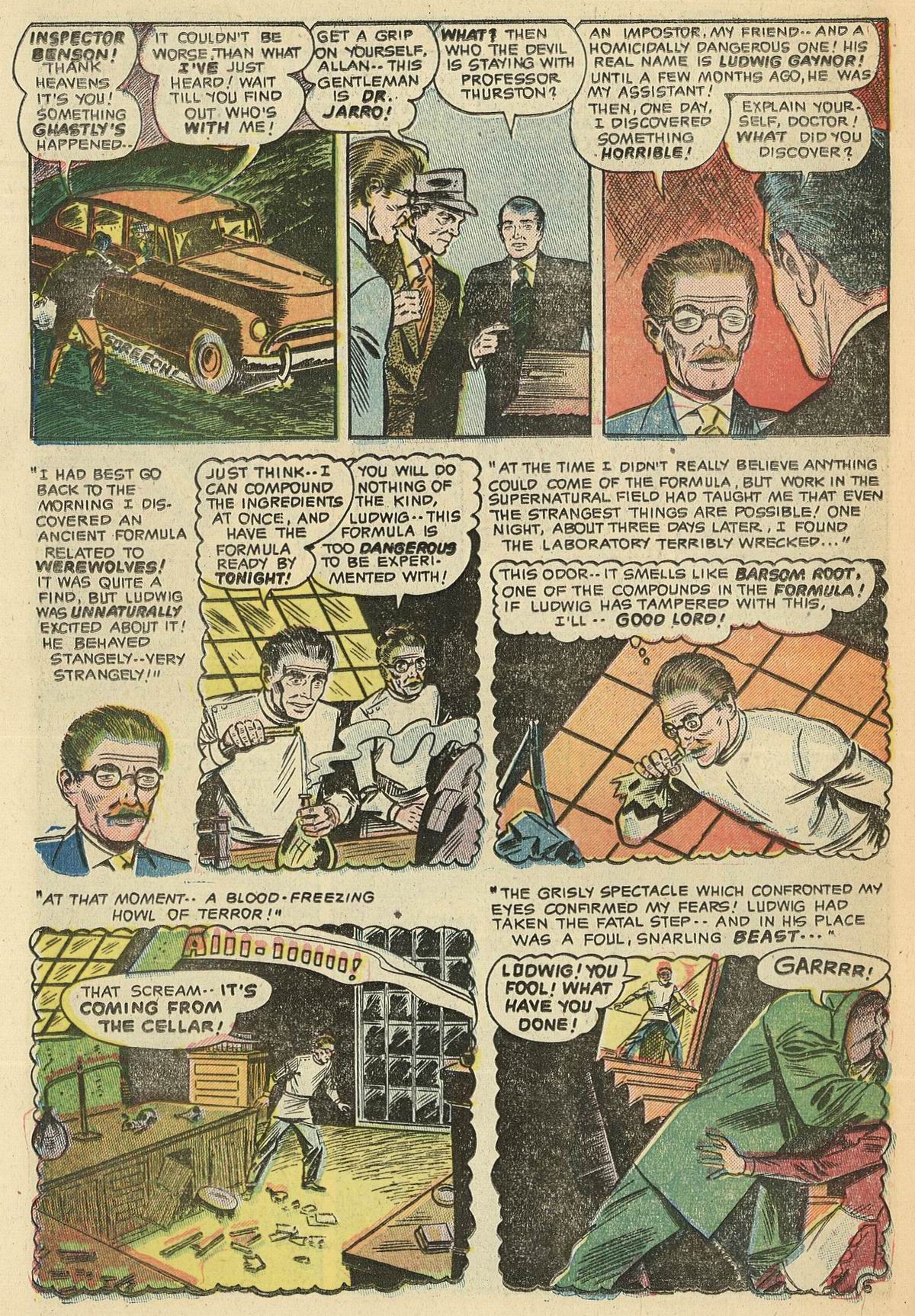 Forbidden Worlds #7 (American Comics Group), page 40. Public domain (US).
