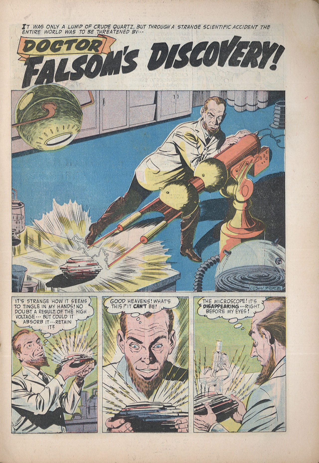 Forbidden Worlds #70 (American Comics Group), page 19. Public domain (US).