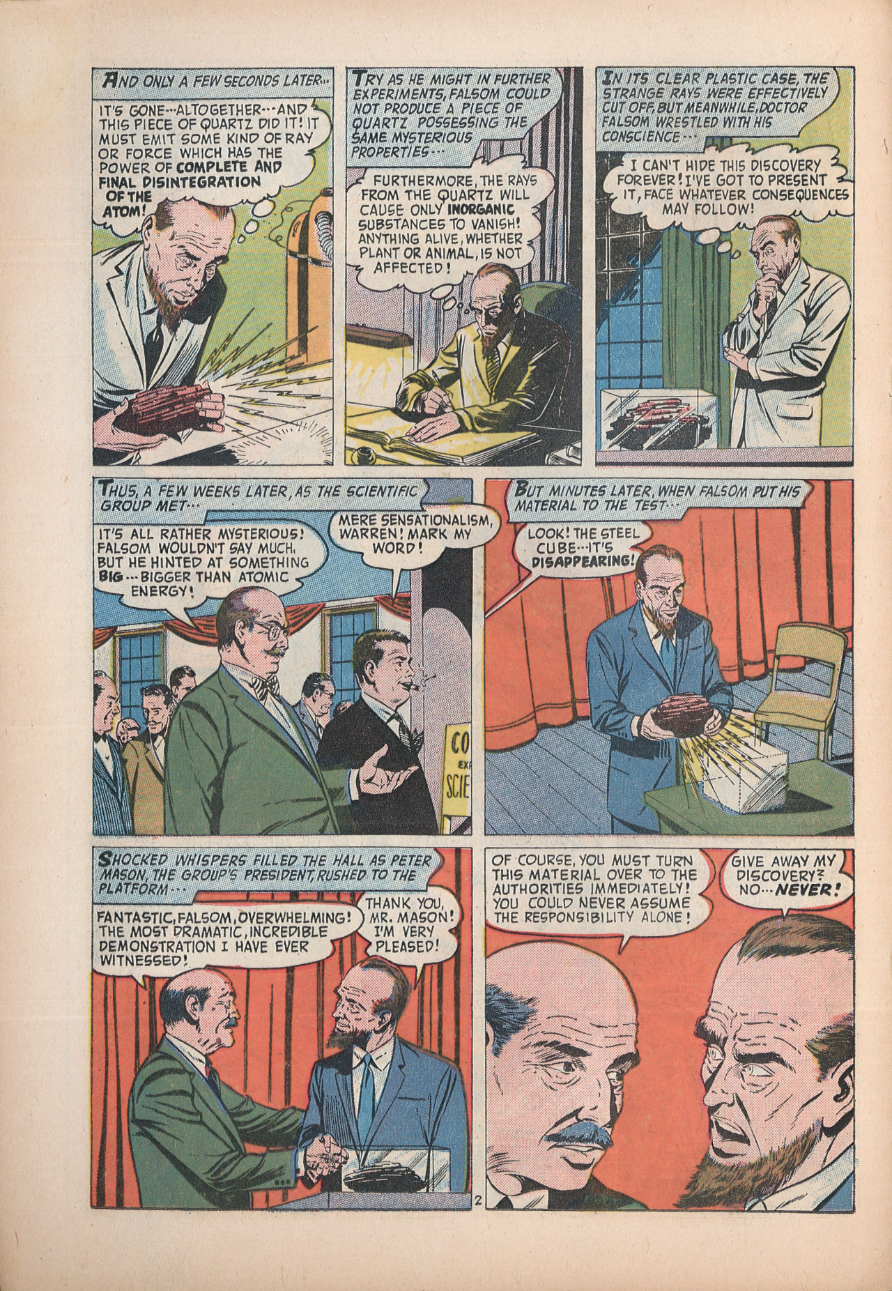 Forbidden Worlds #70 (American Comics Group), page 20. Public domain (US).
