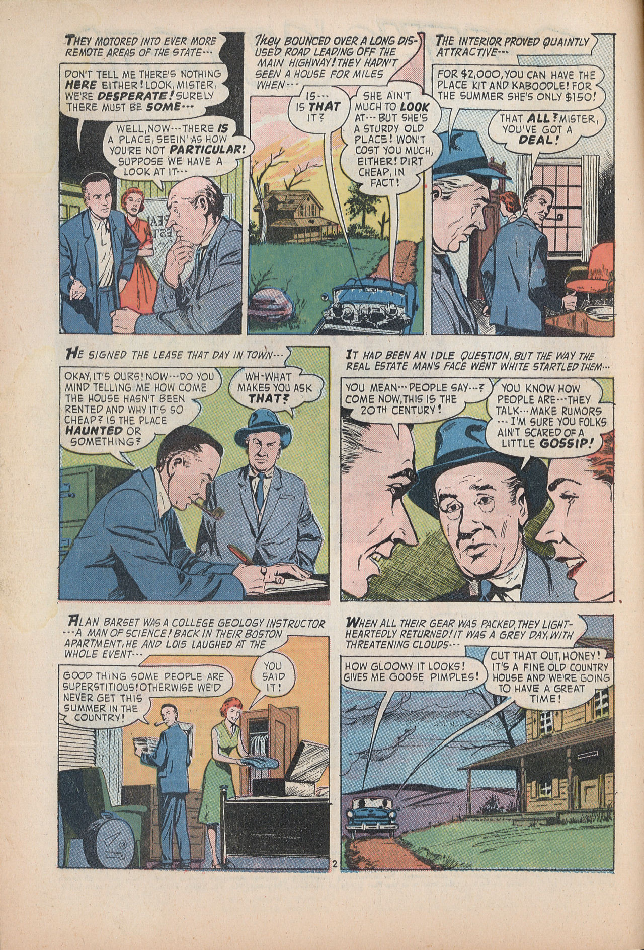 Forbidden Worlds #70 (American Comics Group), page 4. Public domain (US).