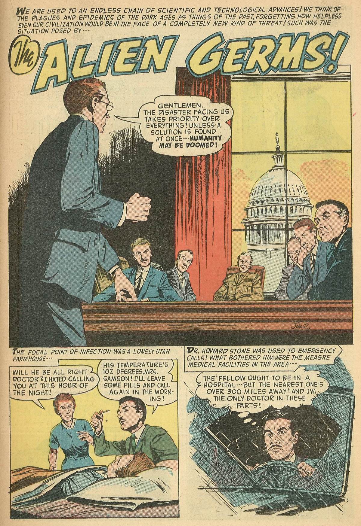 Forbidden Worlds #71 (American Comics Group), page 19. Public domain (US).