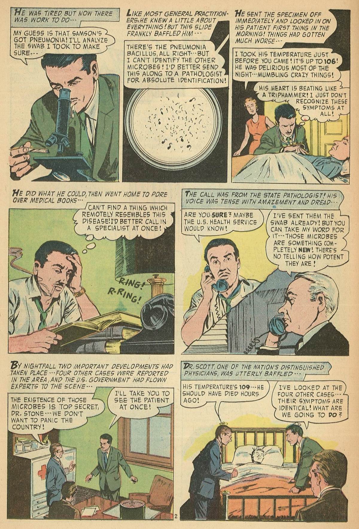 Forbidden Worlds #71 (American Comics Group), page 20. Public domain (US).