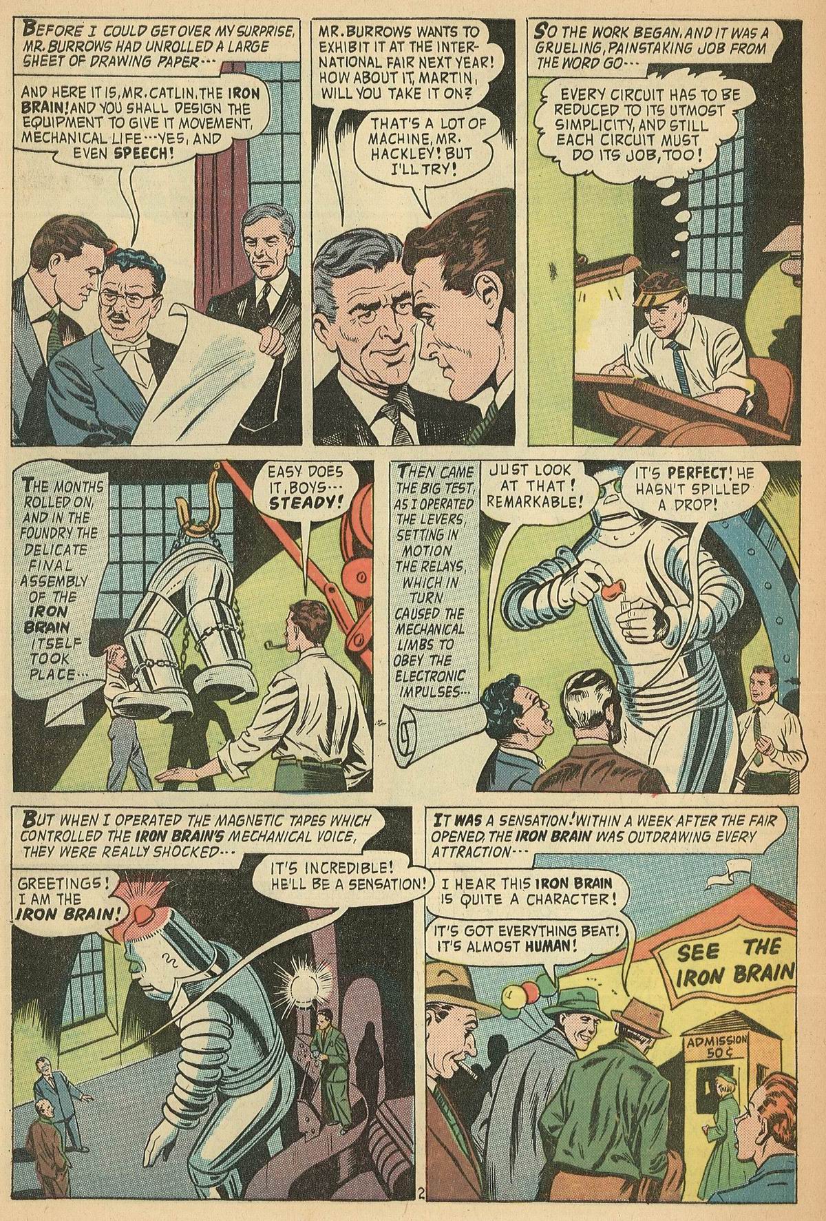 Forbidden Worlds #71 (American Comics Group), page 28. Public domain (US).