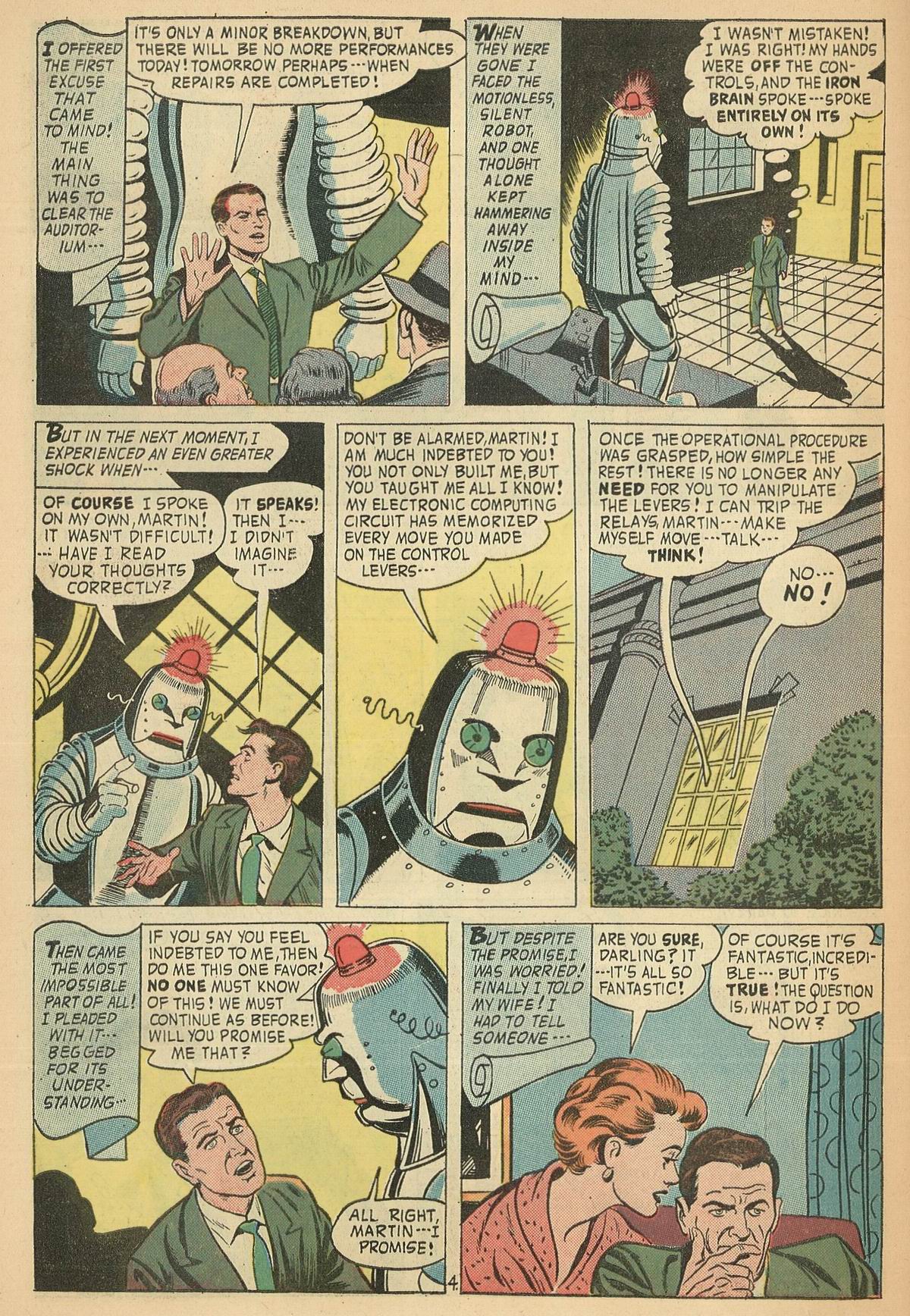 Forbidden Worlds #71 (American Comics Group), page 30. Public domain (US).