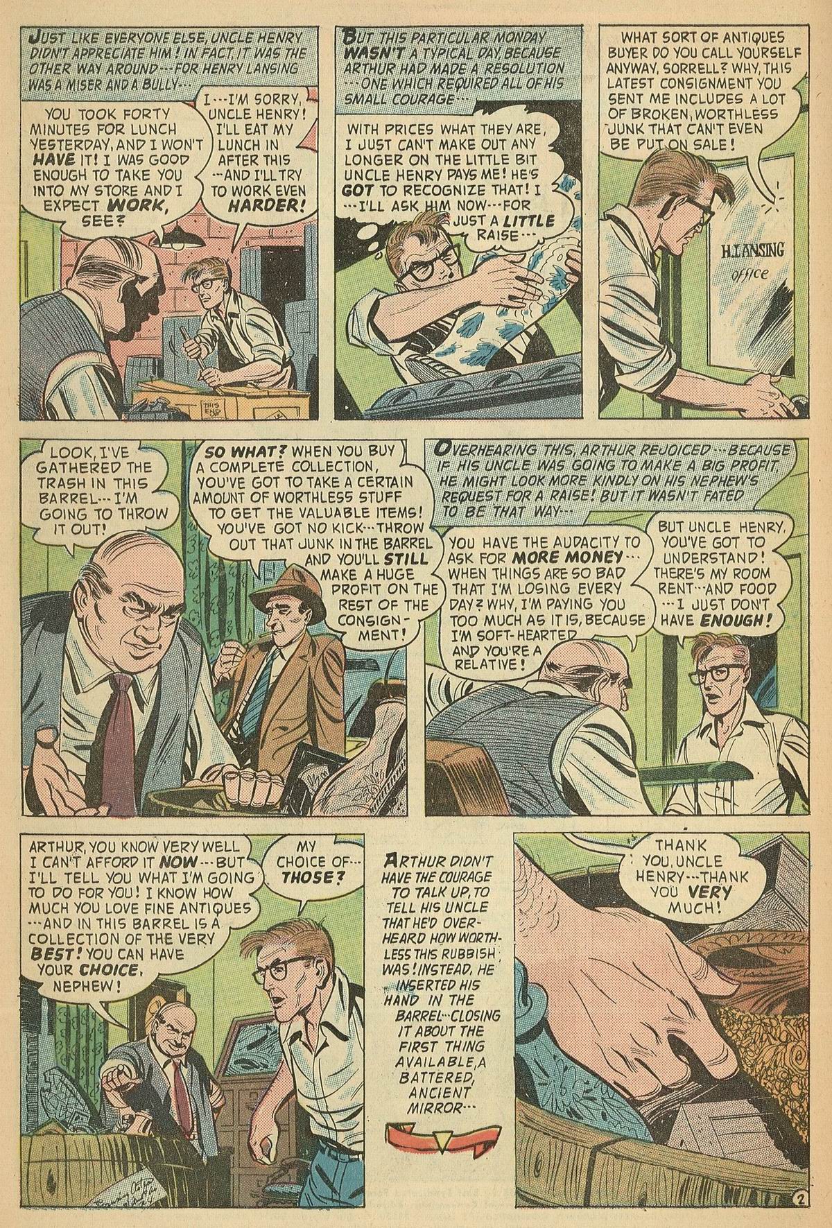 Forbidden Worlds #71 (American Comics Group), page 4. Public domain (US).