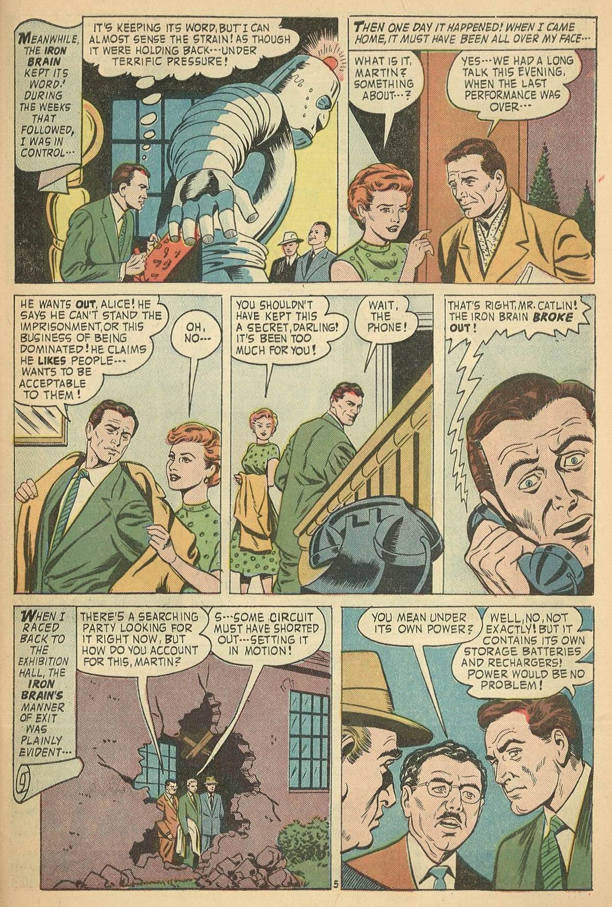 Forbidden Worlds #71 (American Comics Group), page 31. Public domain (US).