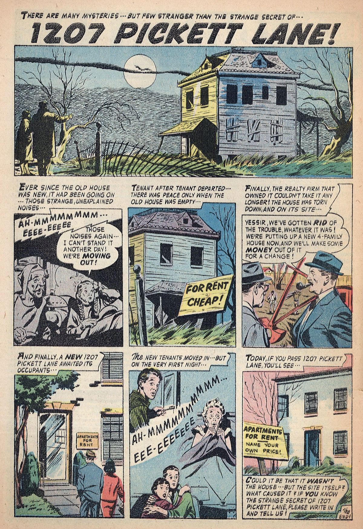 Forbidden Worlds #74 (American Comics Group), page 16. Public domain (US).