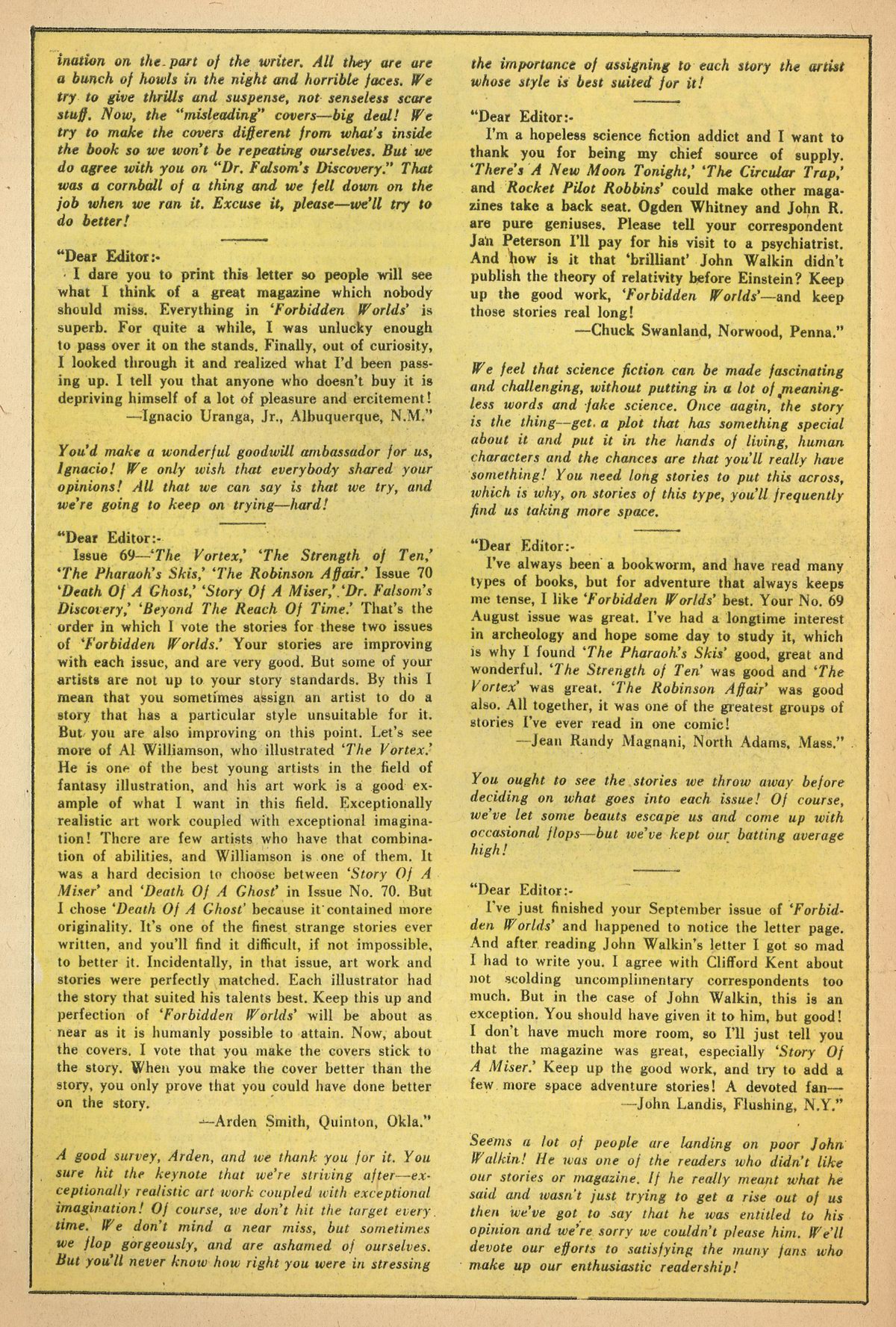 Forbidden Worlds #74 (American Comics Group), page 18. Public domain (US).