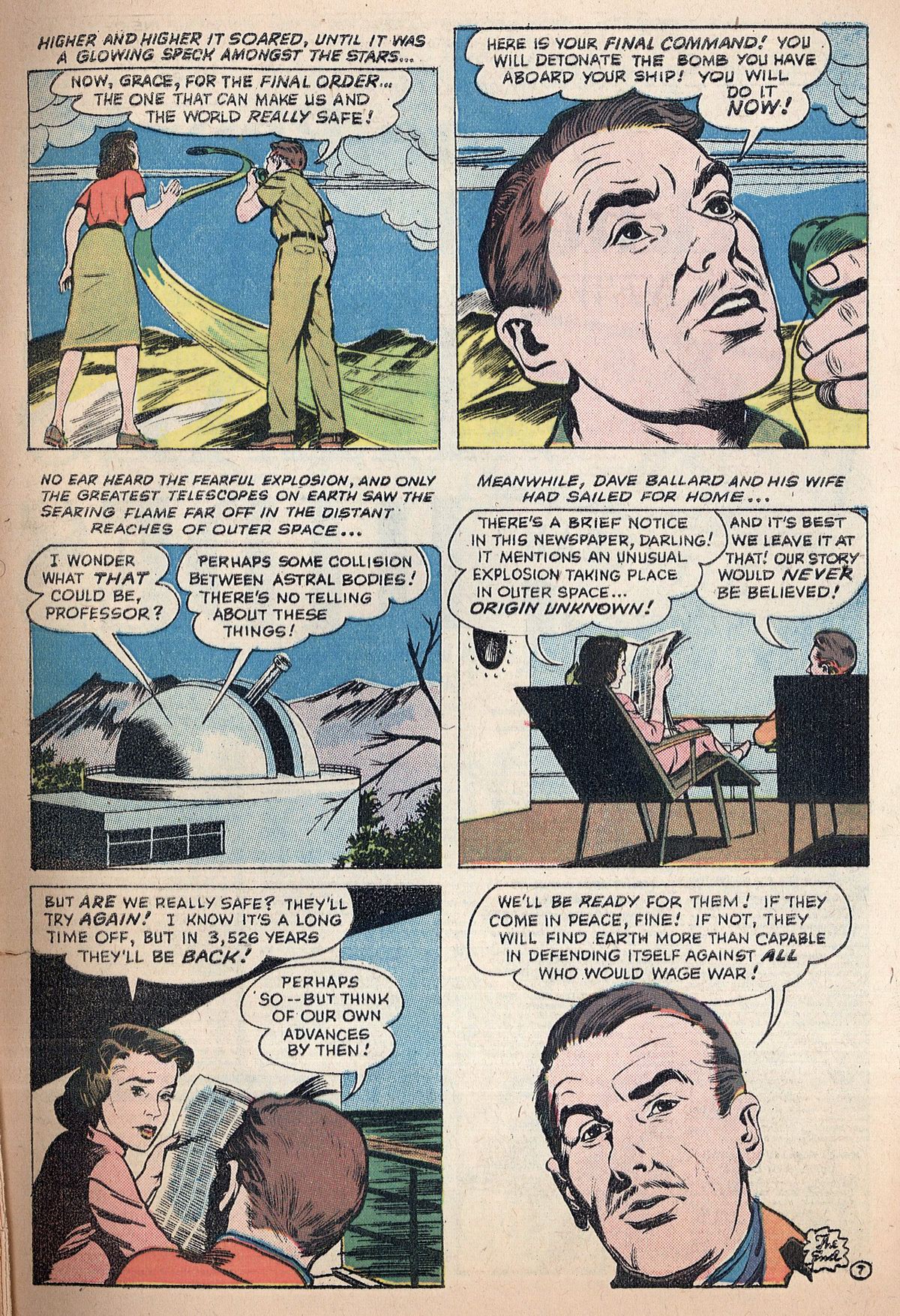 Forbidden Worlds #74 (American Comics Group), page 25. Public domain (US).