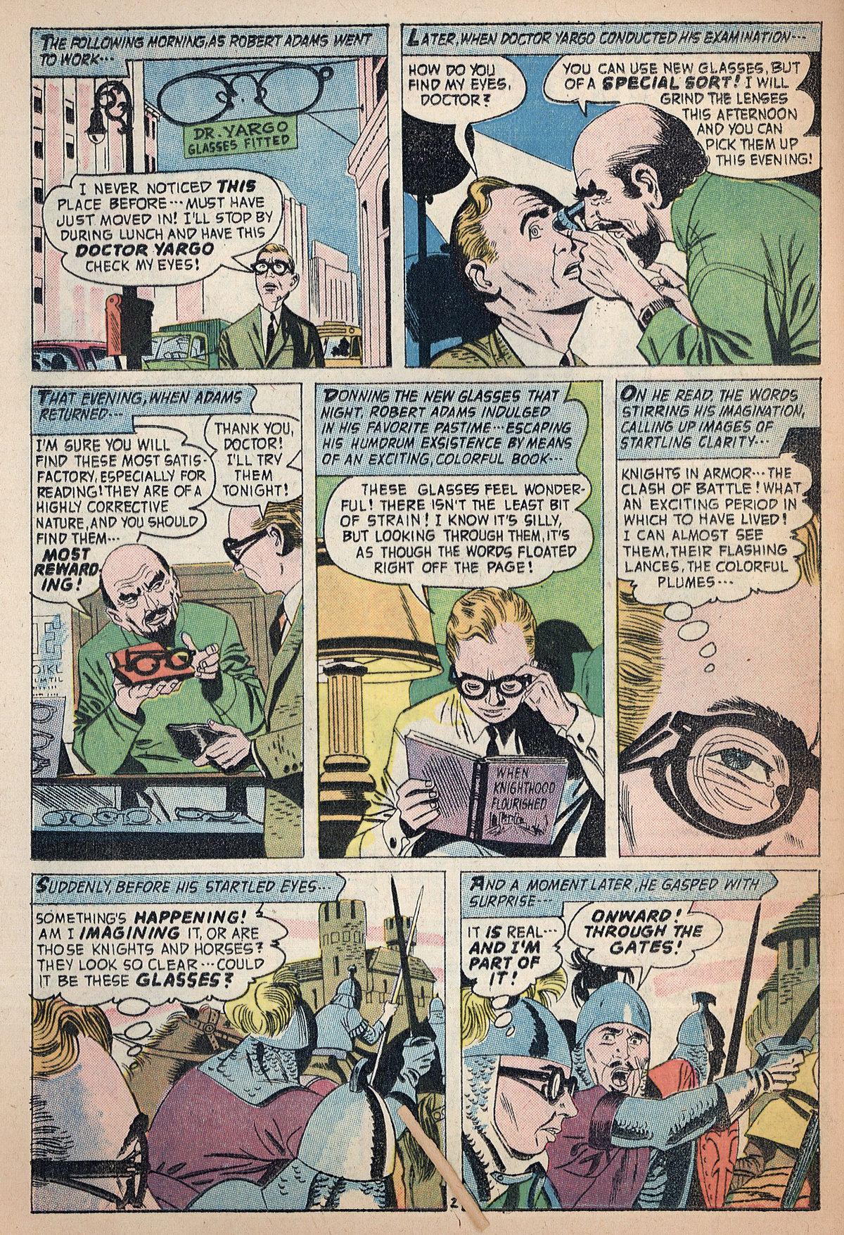 Forbidden Worlds #74 (American Comics Group), page 28. Public domain (US).