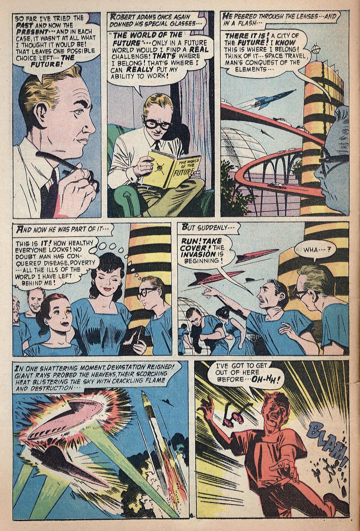 Forbidden Worlds #74 (American Comics Group), page 32. Public domain (US).