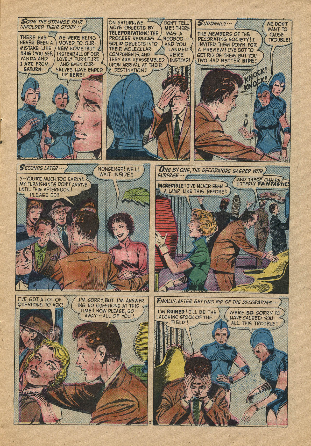 Forbidden Worlds #75 (American Comics Group), page 13. Public domain (US).